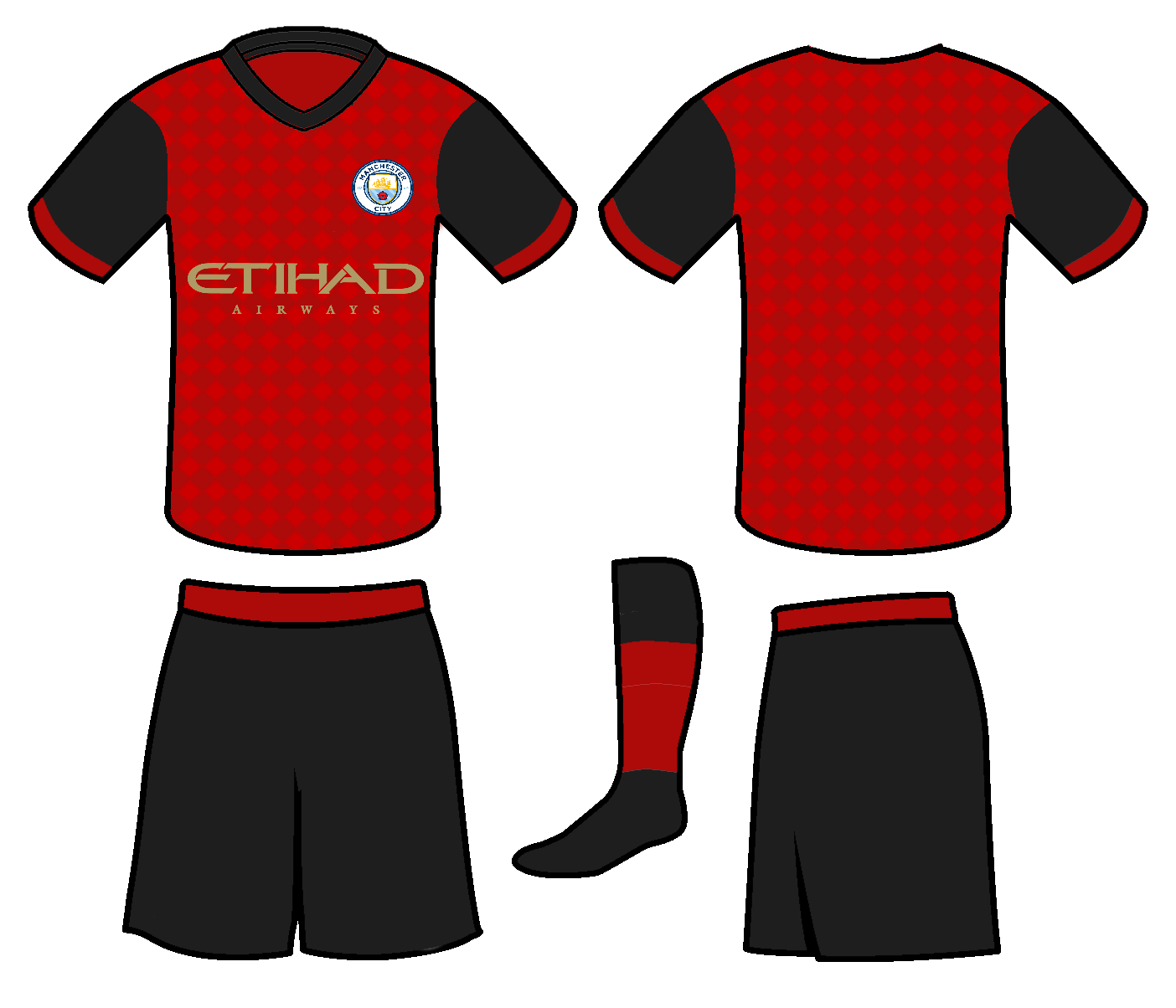 Manchester City New Alt Kit 17 18