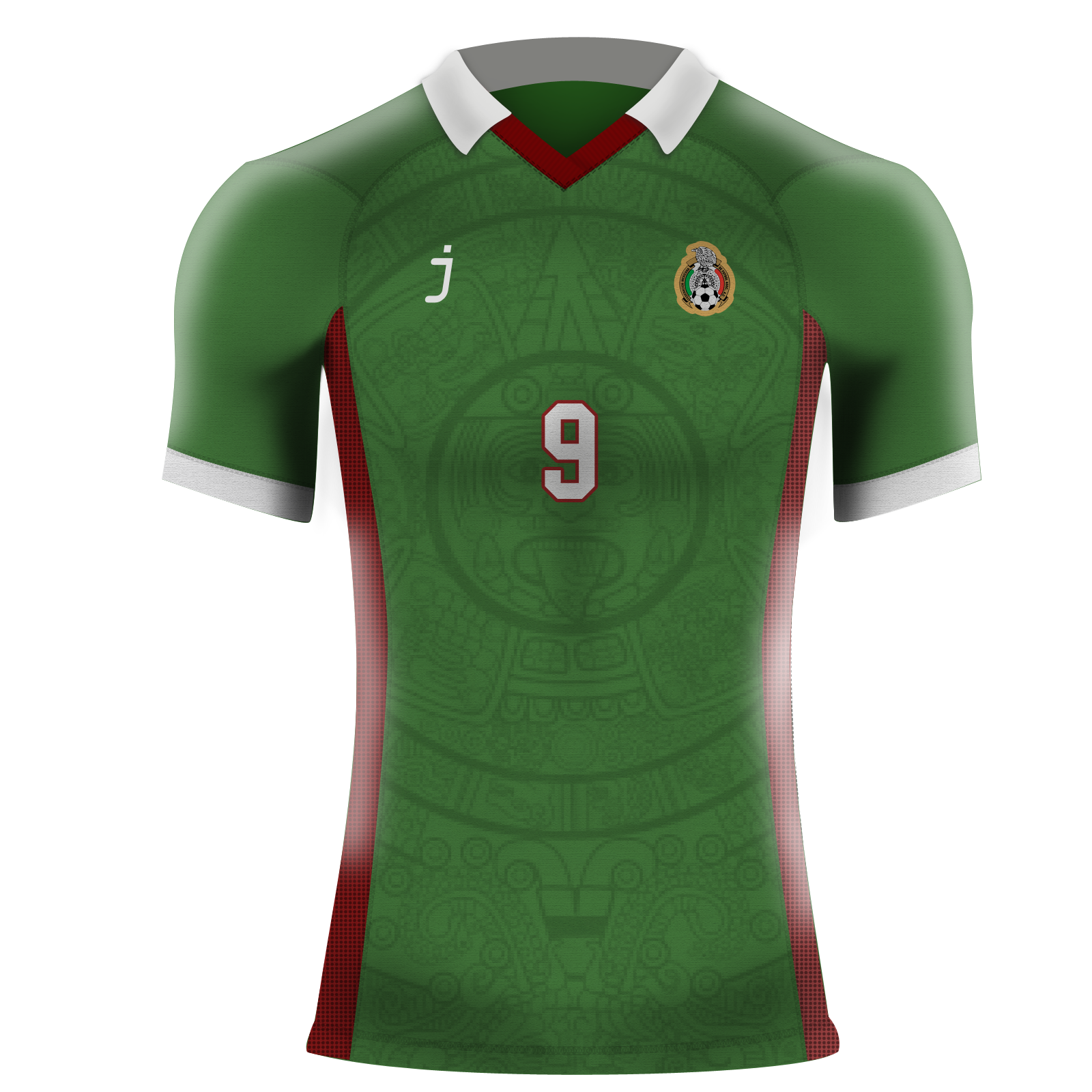 Mexico home shirt by Jsports
