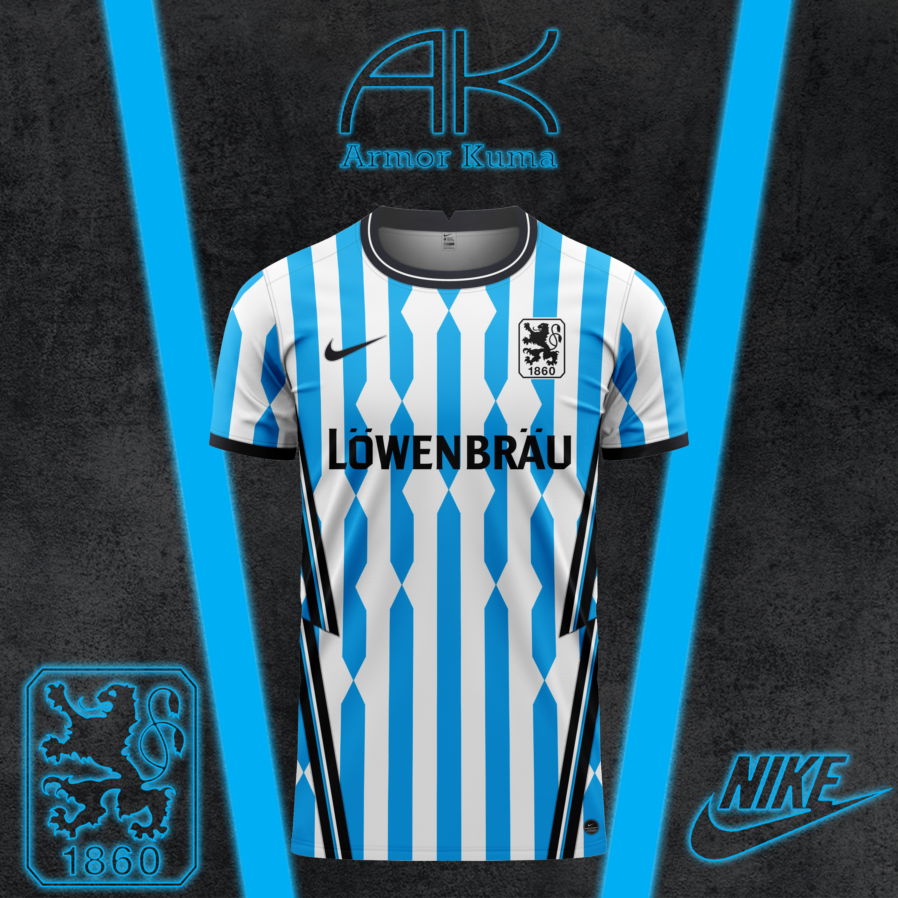 1860 Munich x Nike Away Concept - FIFA Kit Creator Showcase