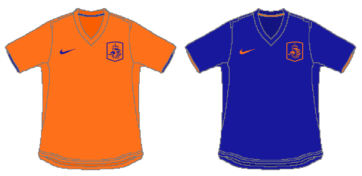 Netherlands Nike World Cup Kits
