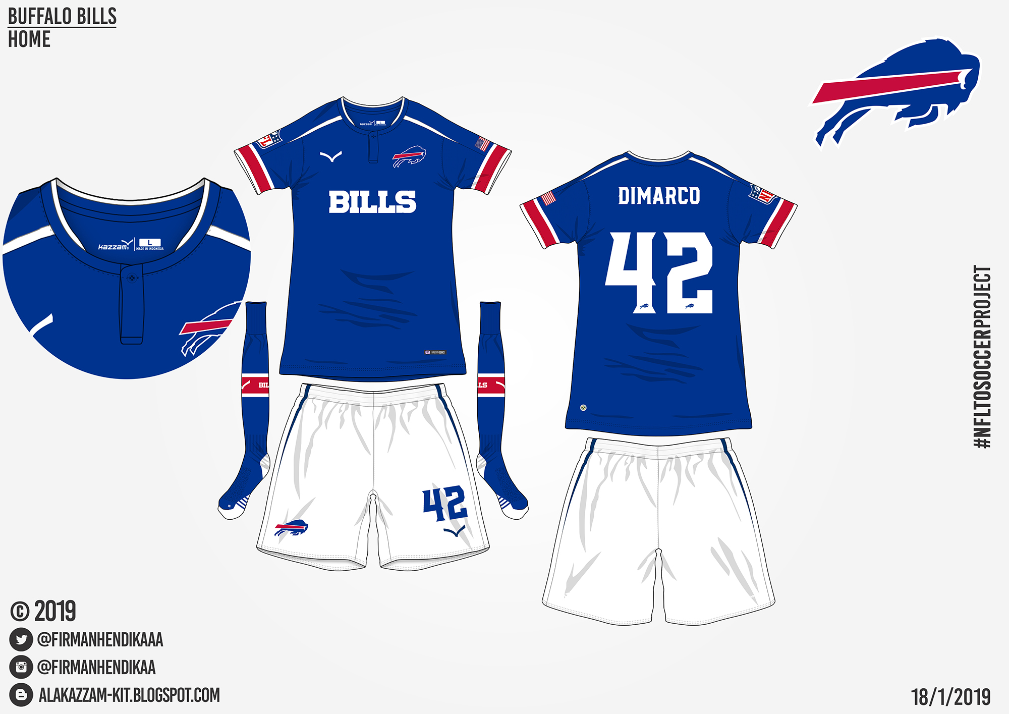 NFLtoSoccerProject - Buffalo Bills (Home)