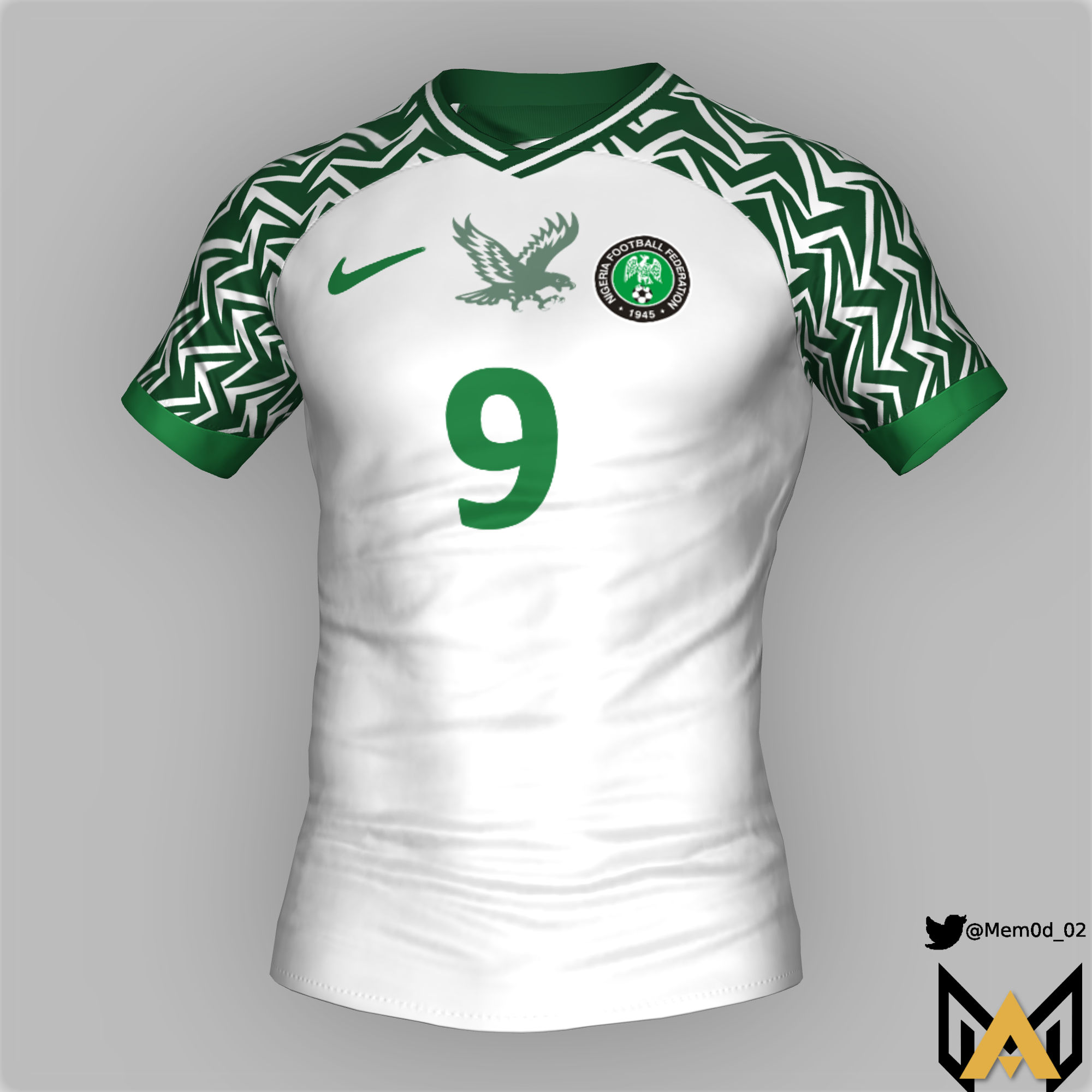 Nigeria Away Kit AFCON 2024