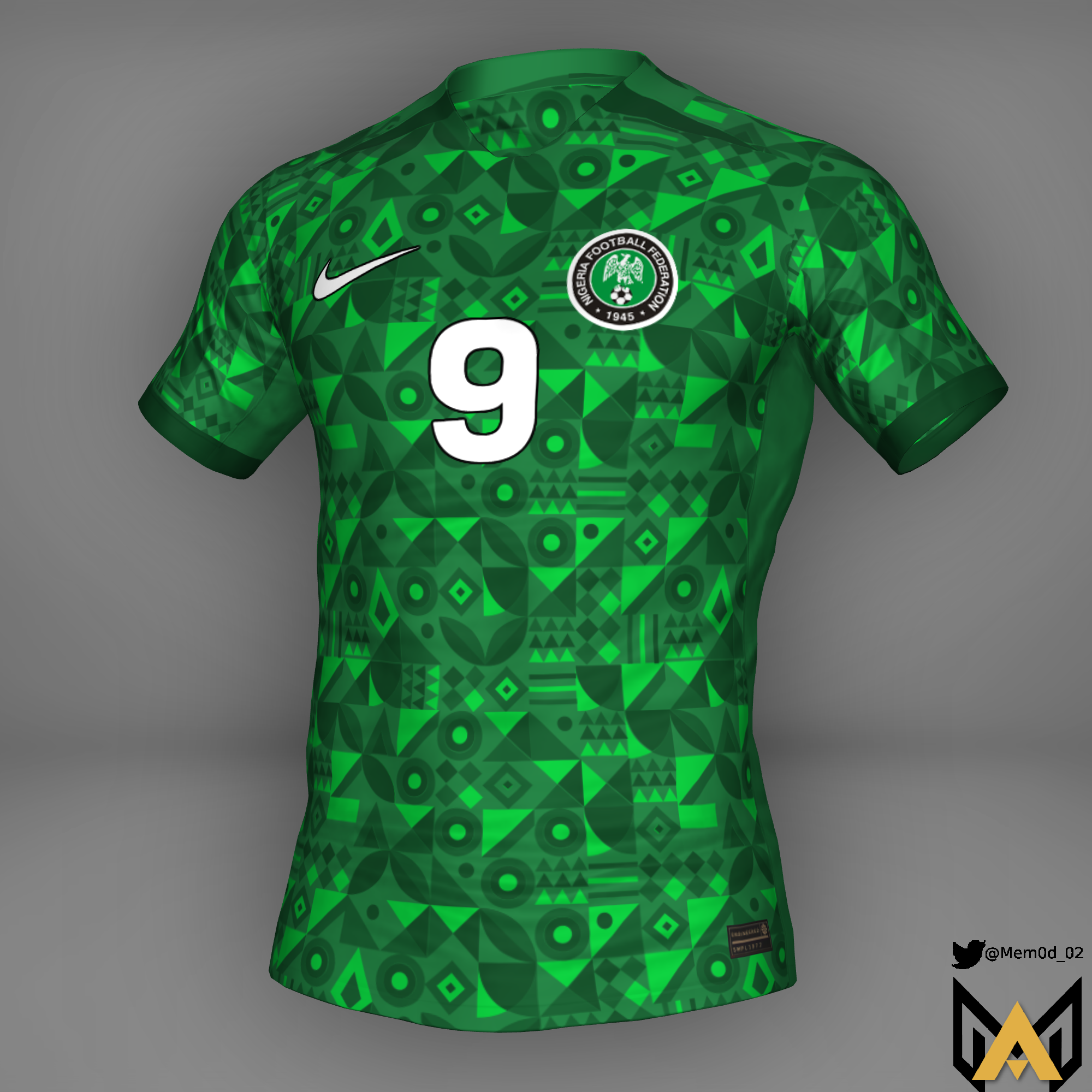 Nigeria Home Kit AFCON 2024