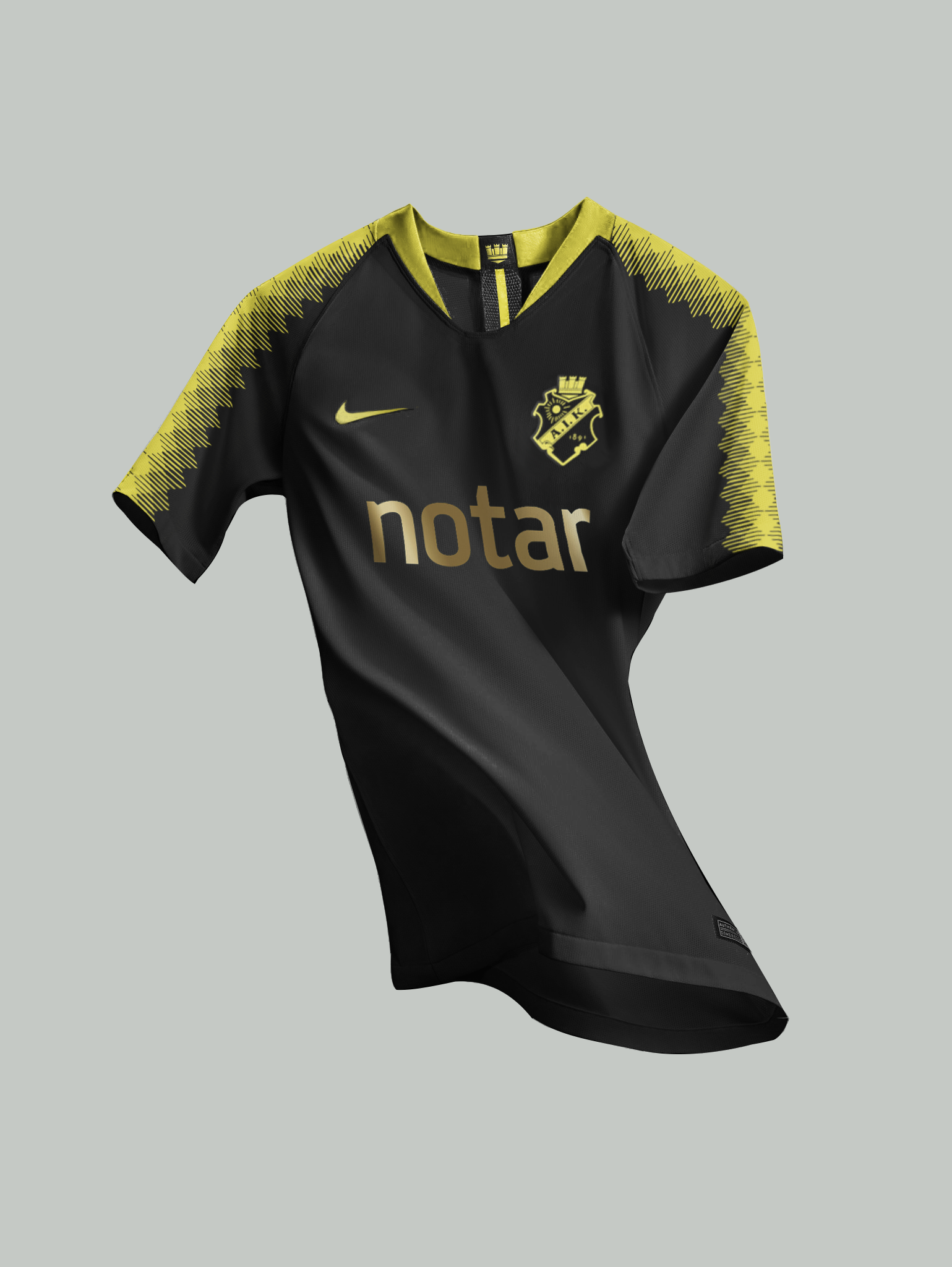 Nike AIK Fotboll Home Jersey Concept