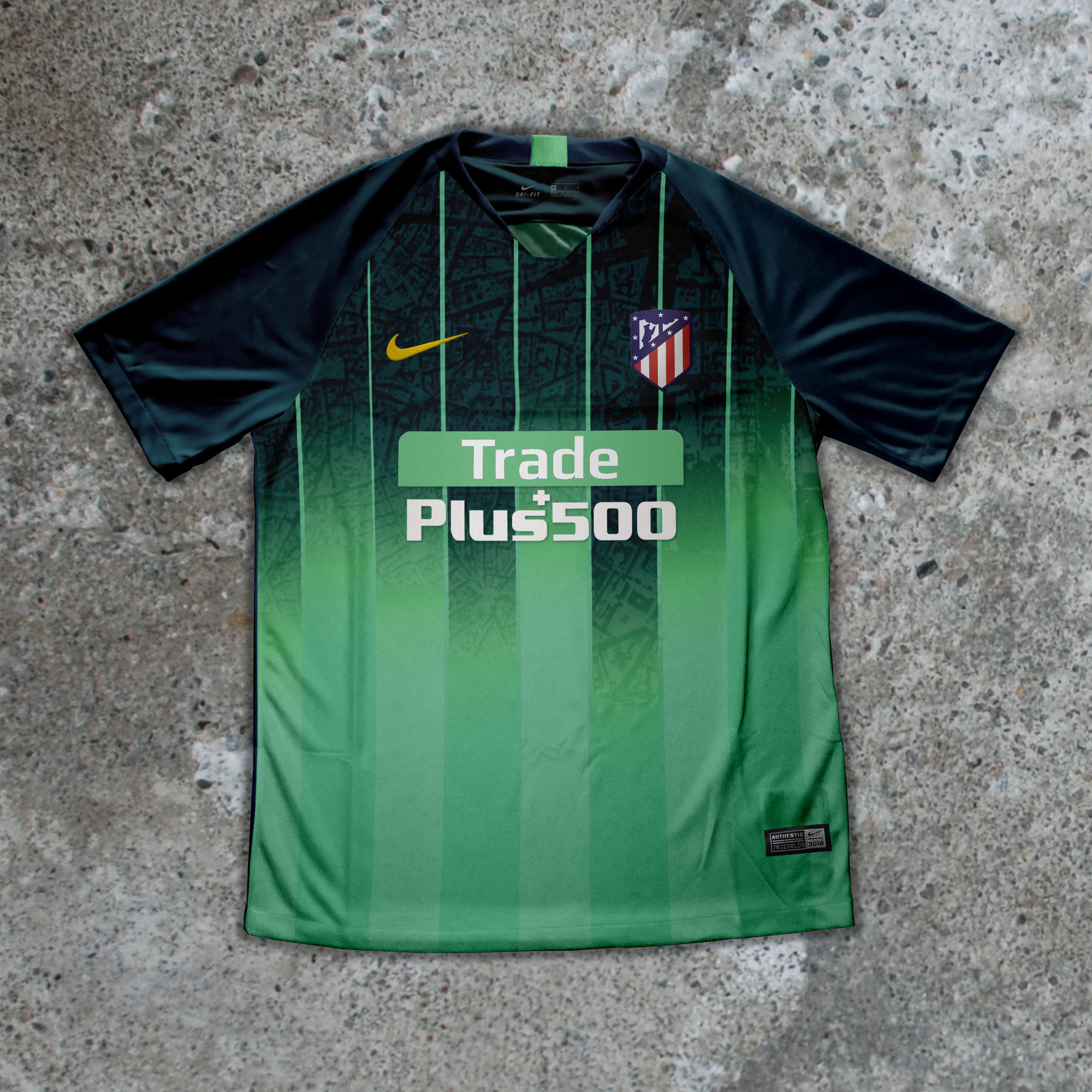 Atletico madrid green kit sales