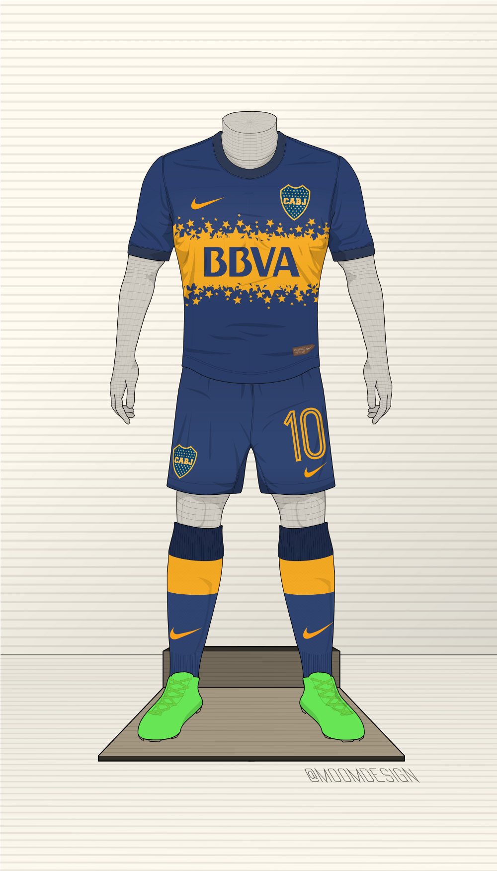 nike boca junior