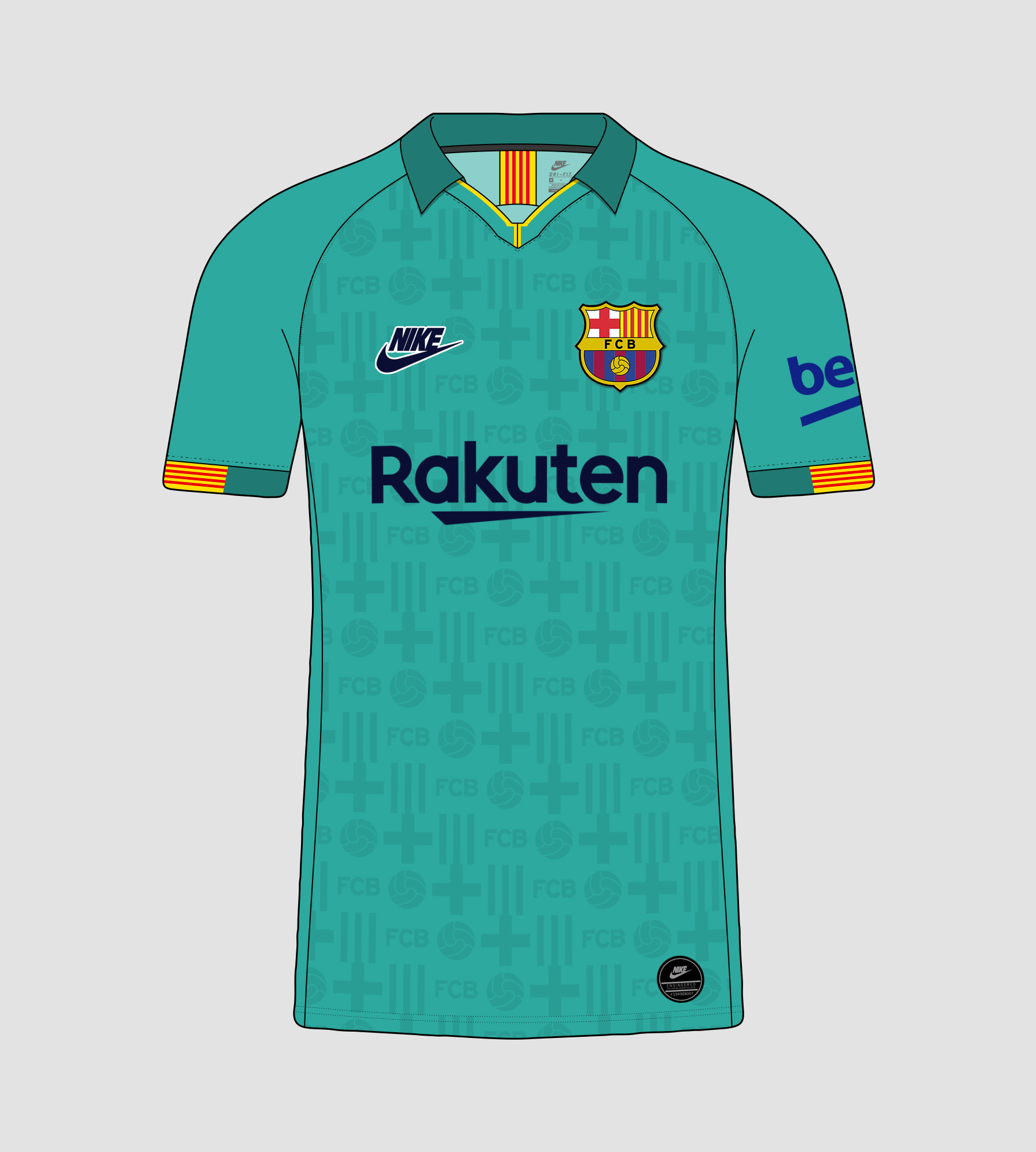 fc barcelona third jersey