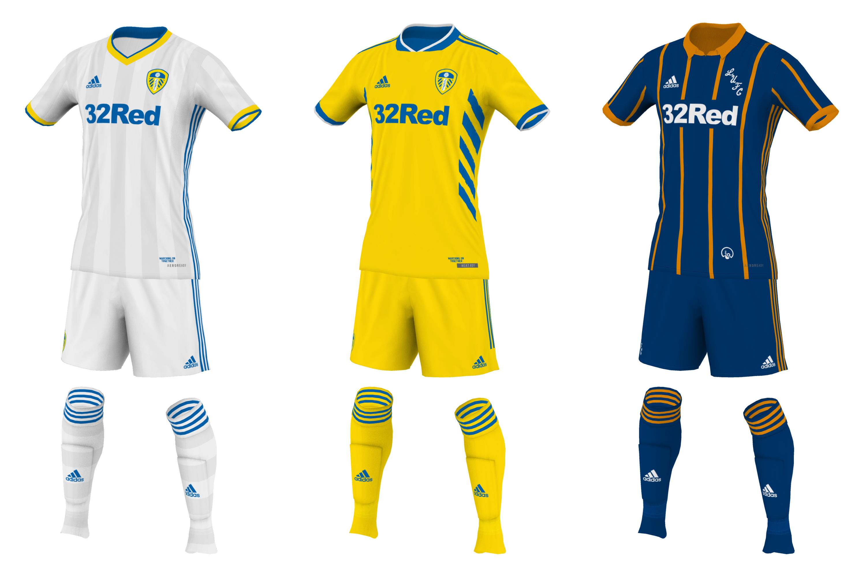 leeds united concept kit