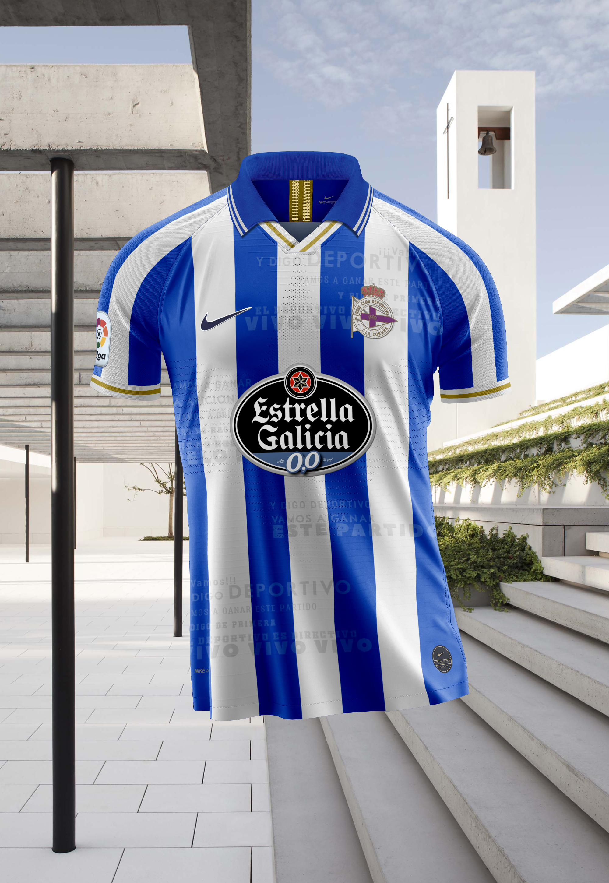 Deportivo La Coruña Home Jersey concept