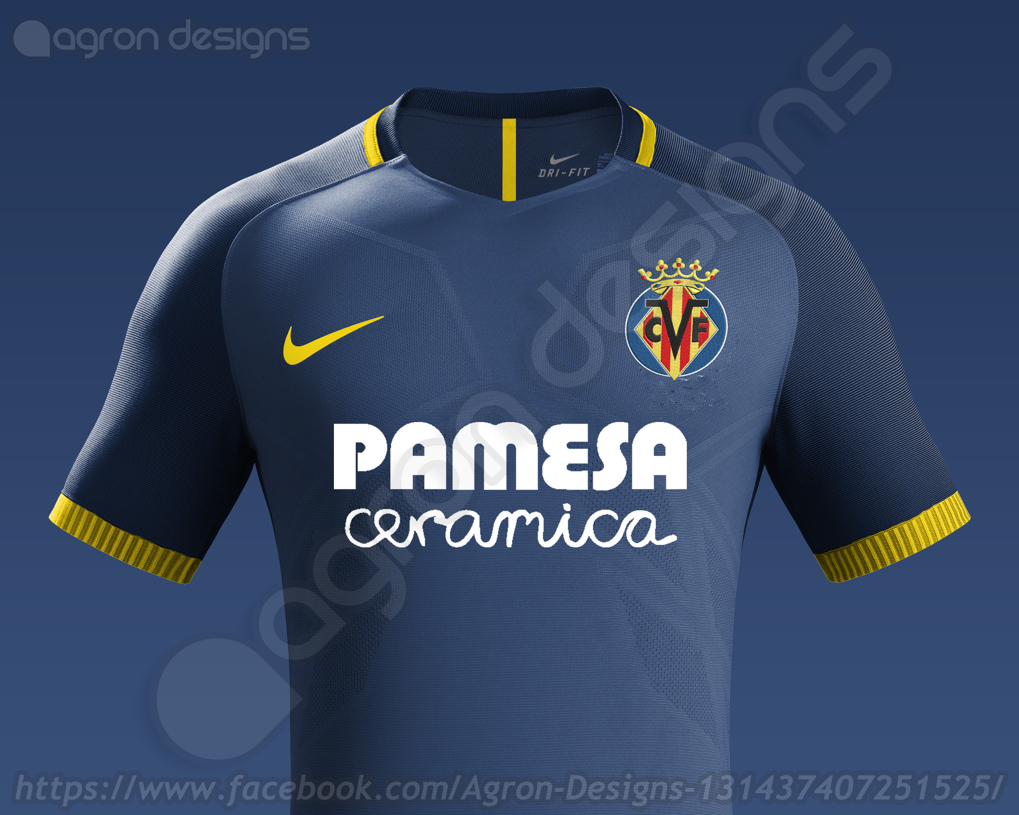 Nike Villarreal Cf Away Kit Concept