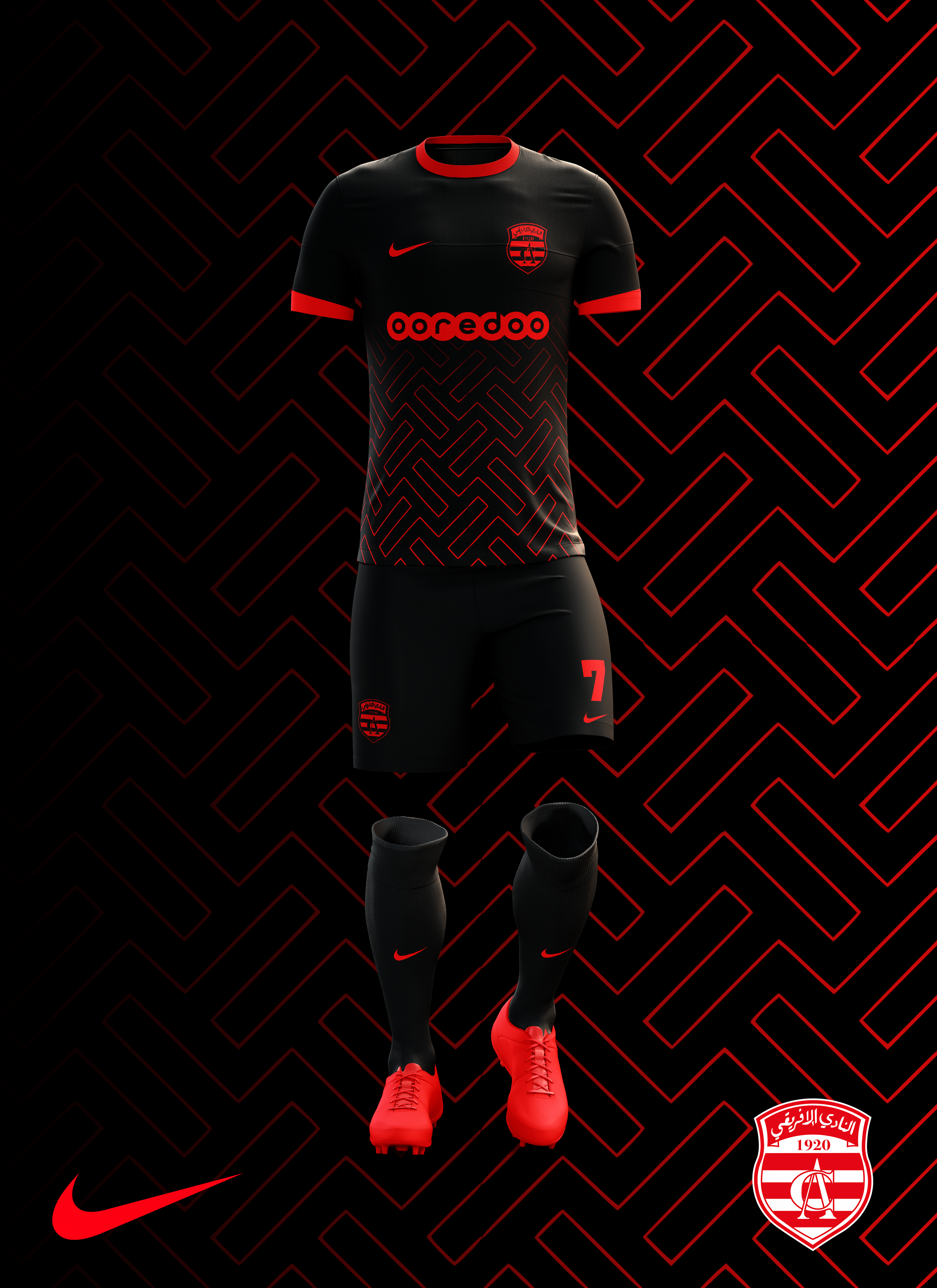 Nike X Club Africain Third Kit Nike X Club Africain Third Kit