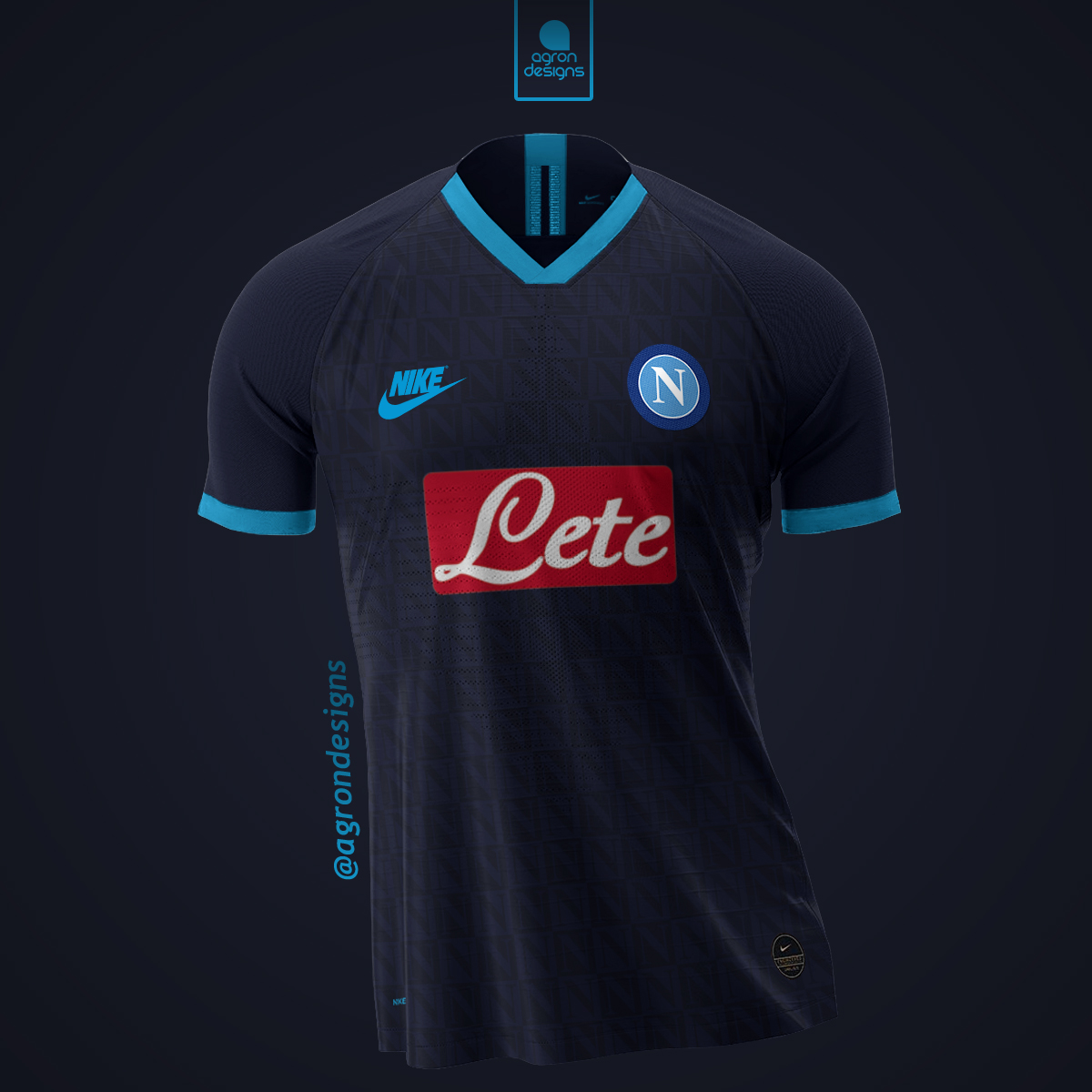 NIKE X SSC NAPOLI THIRD KIT CONCEPT