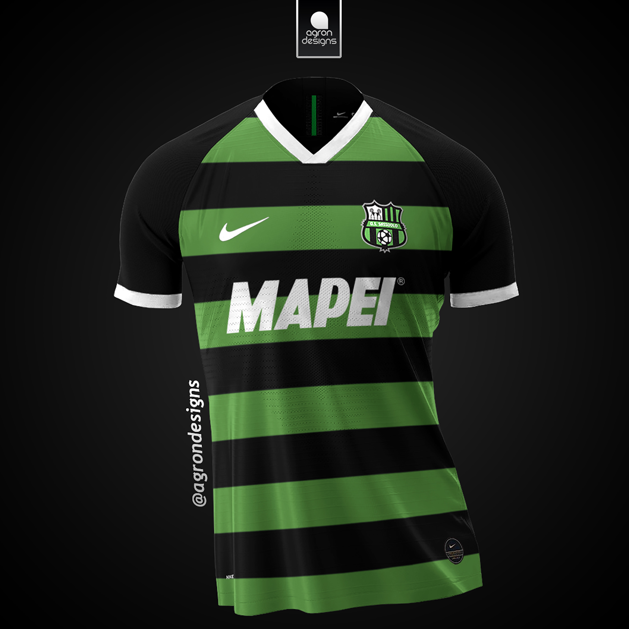 Nike X Us Sassuolo Home Kit Concept