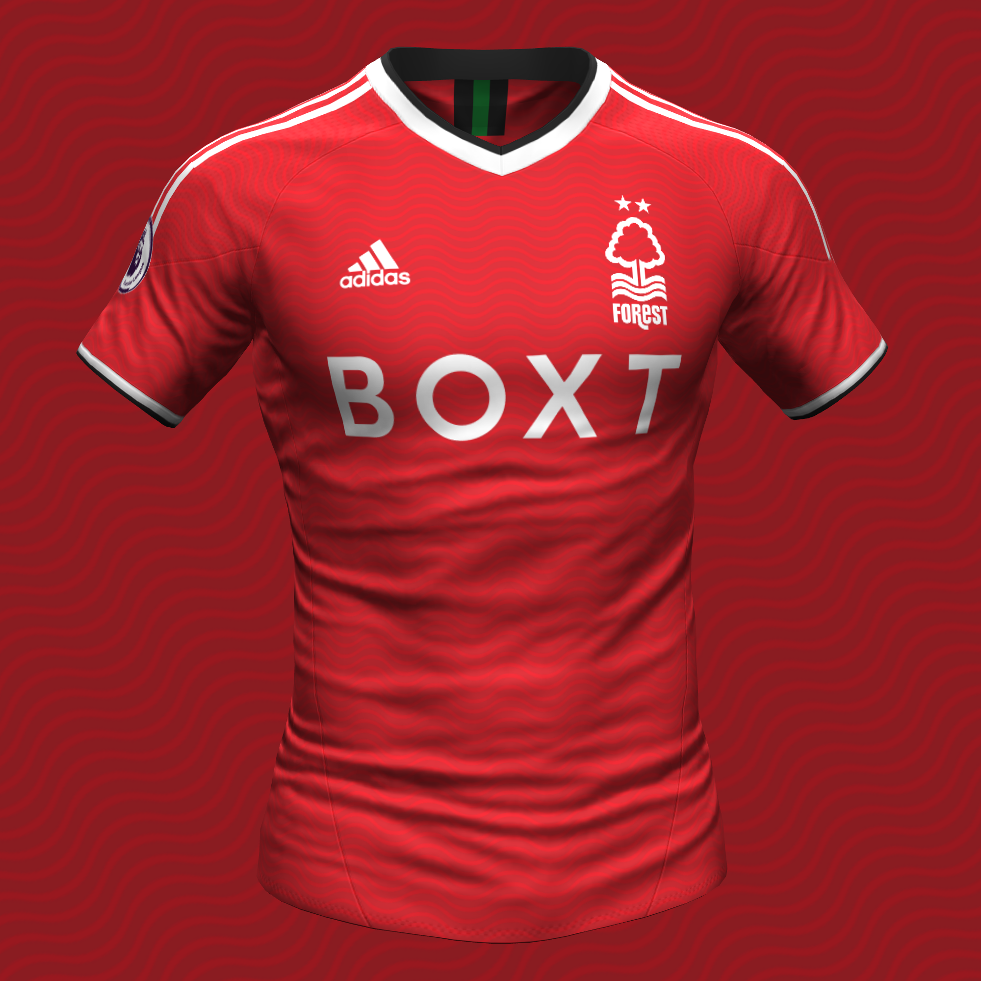 Ga op pad definitief Wantrouwen Nottingham Forest x Adidas Home Concept