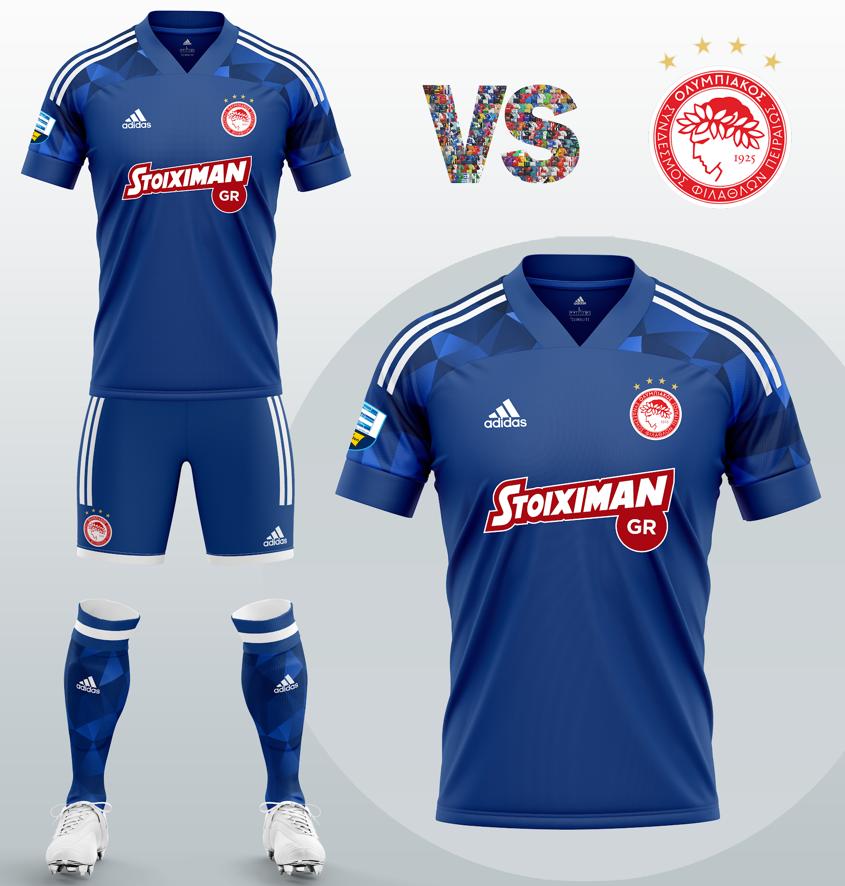Olympiacos outlet away kit