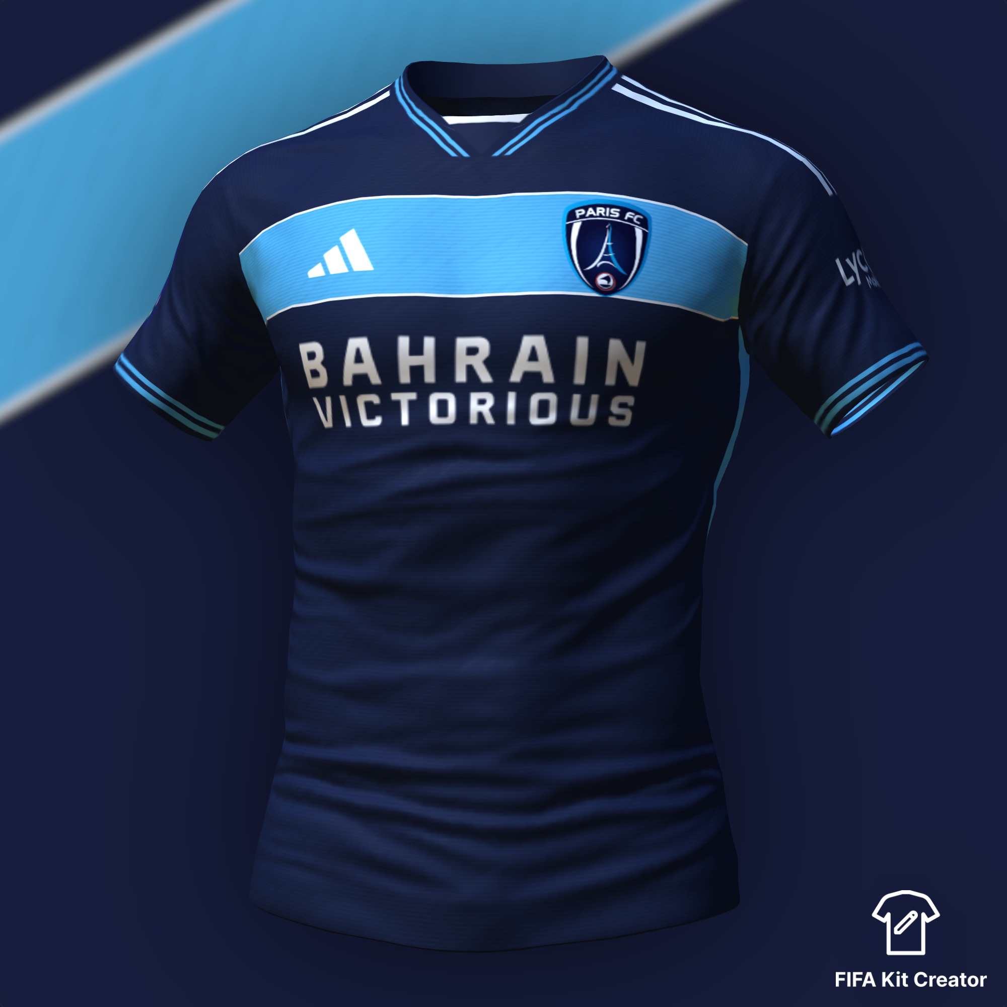 Paris FC home concept