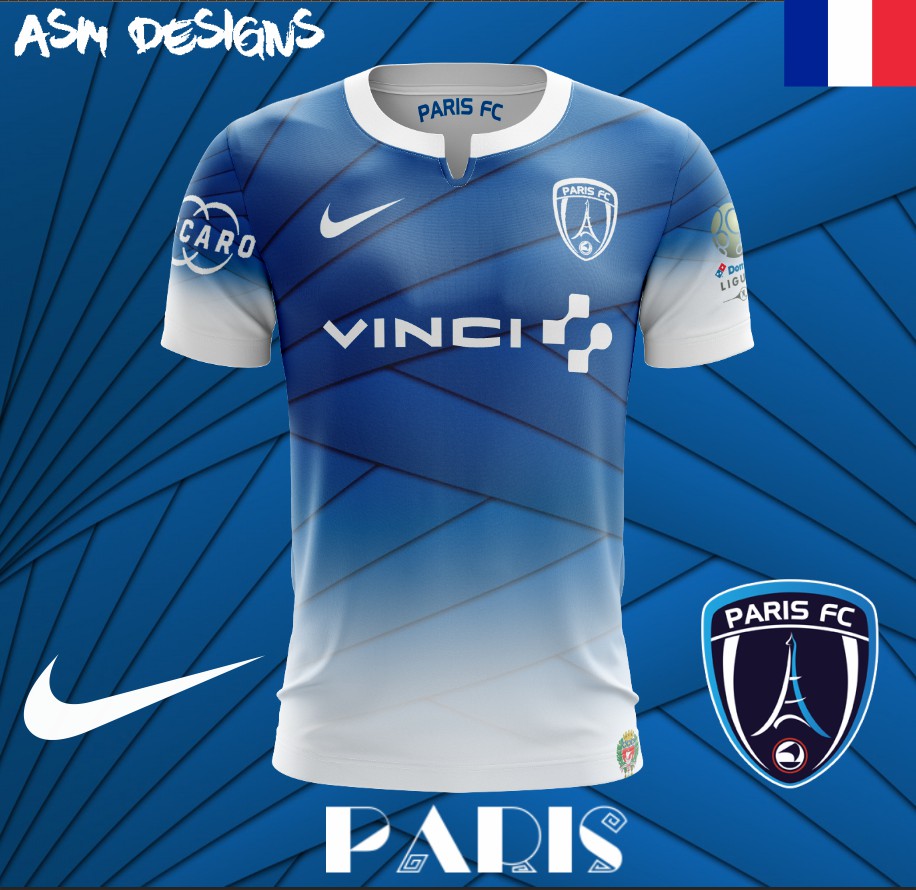 Paris Fc Nike 2018 Home Kit