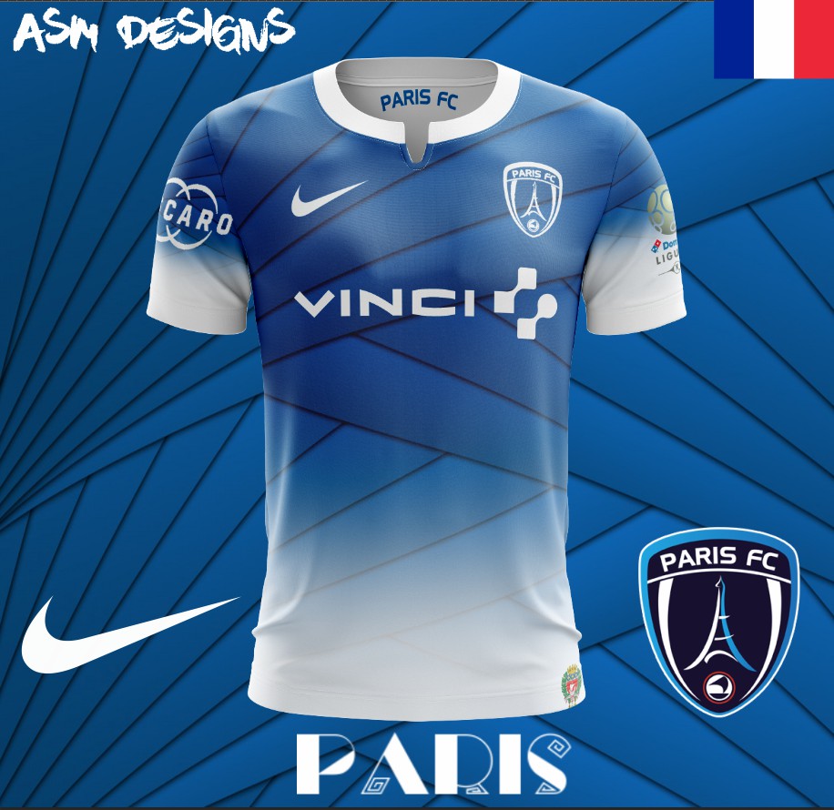 paris fc jersey