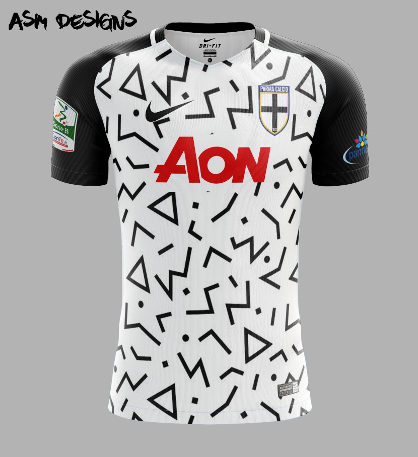 Maillot Errea Parme Calcio 1913 Third 2018/19 - Taille M - Très Bon état