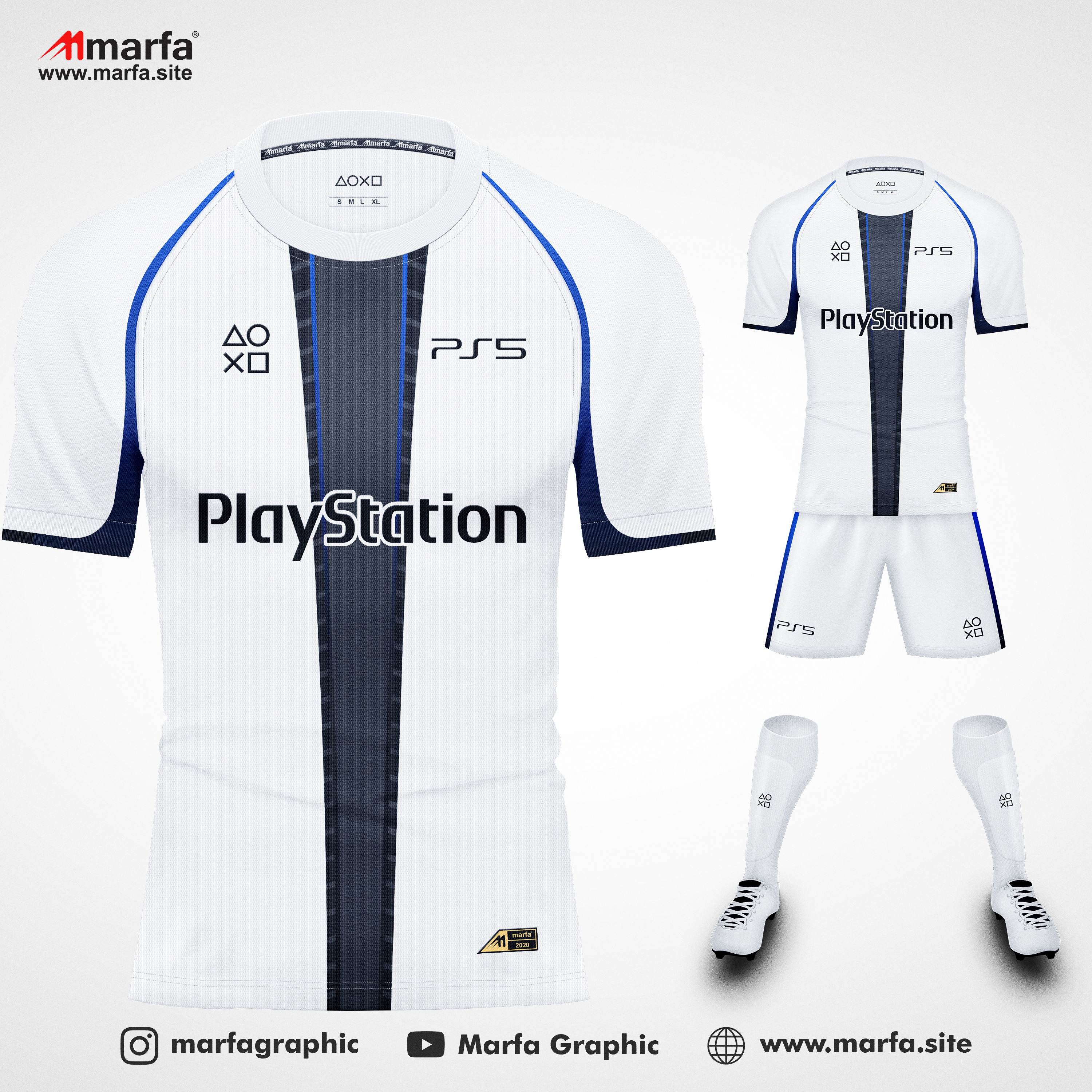 PLAYSTATION 5 PS 5 FANTASY JERSEY KIT