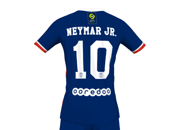 Psg jersey on sale back
