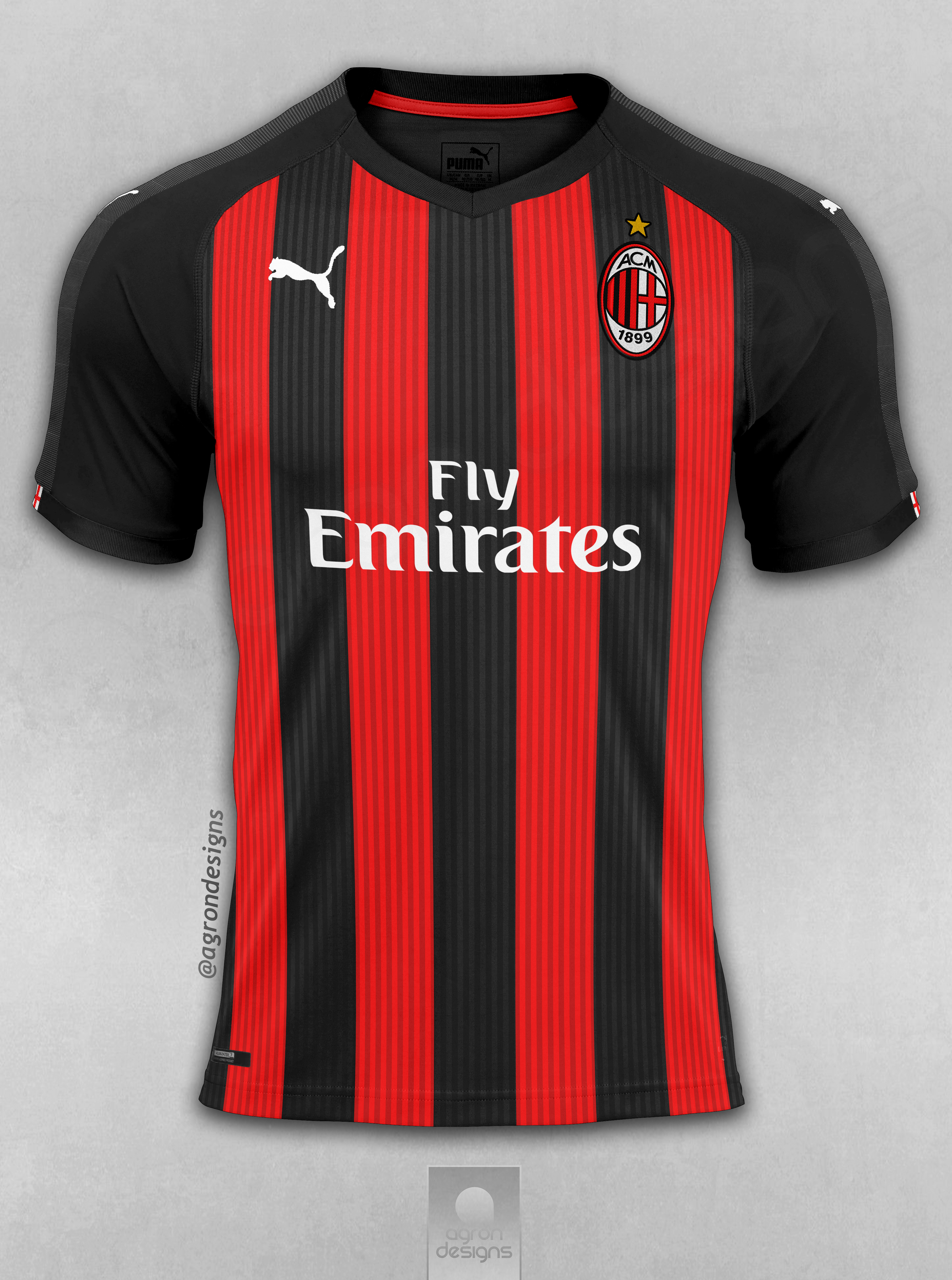 ac milan jersey 2018