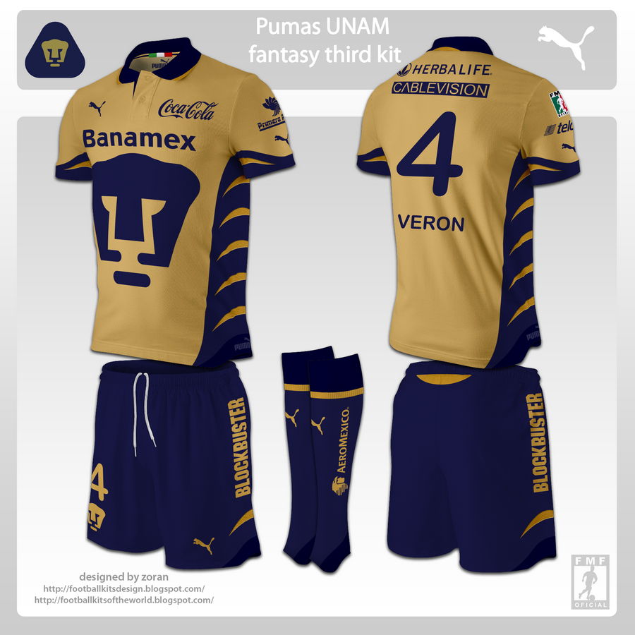 pumas unam kits dream league soccer