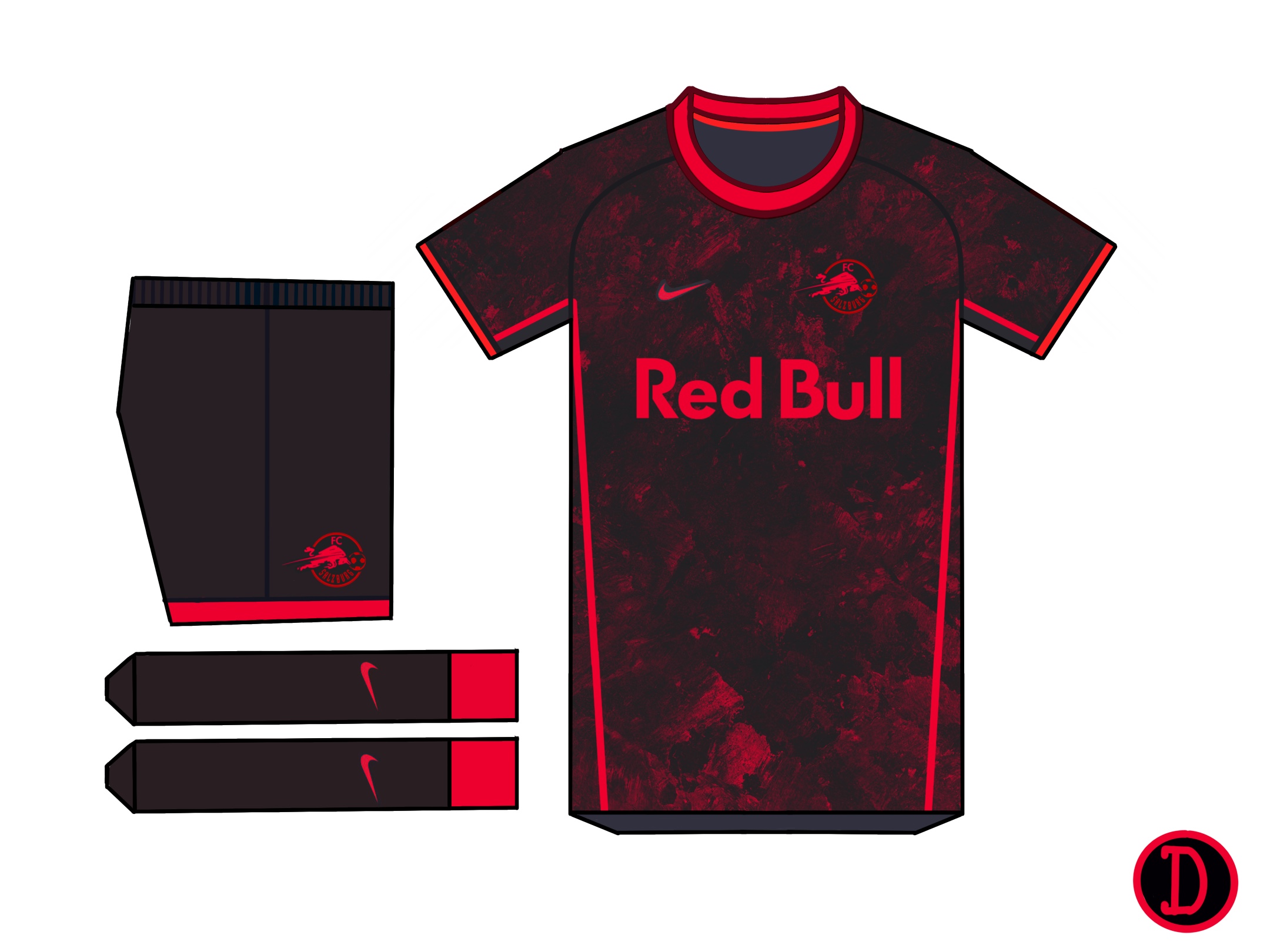 red bull salzburg uniforme