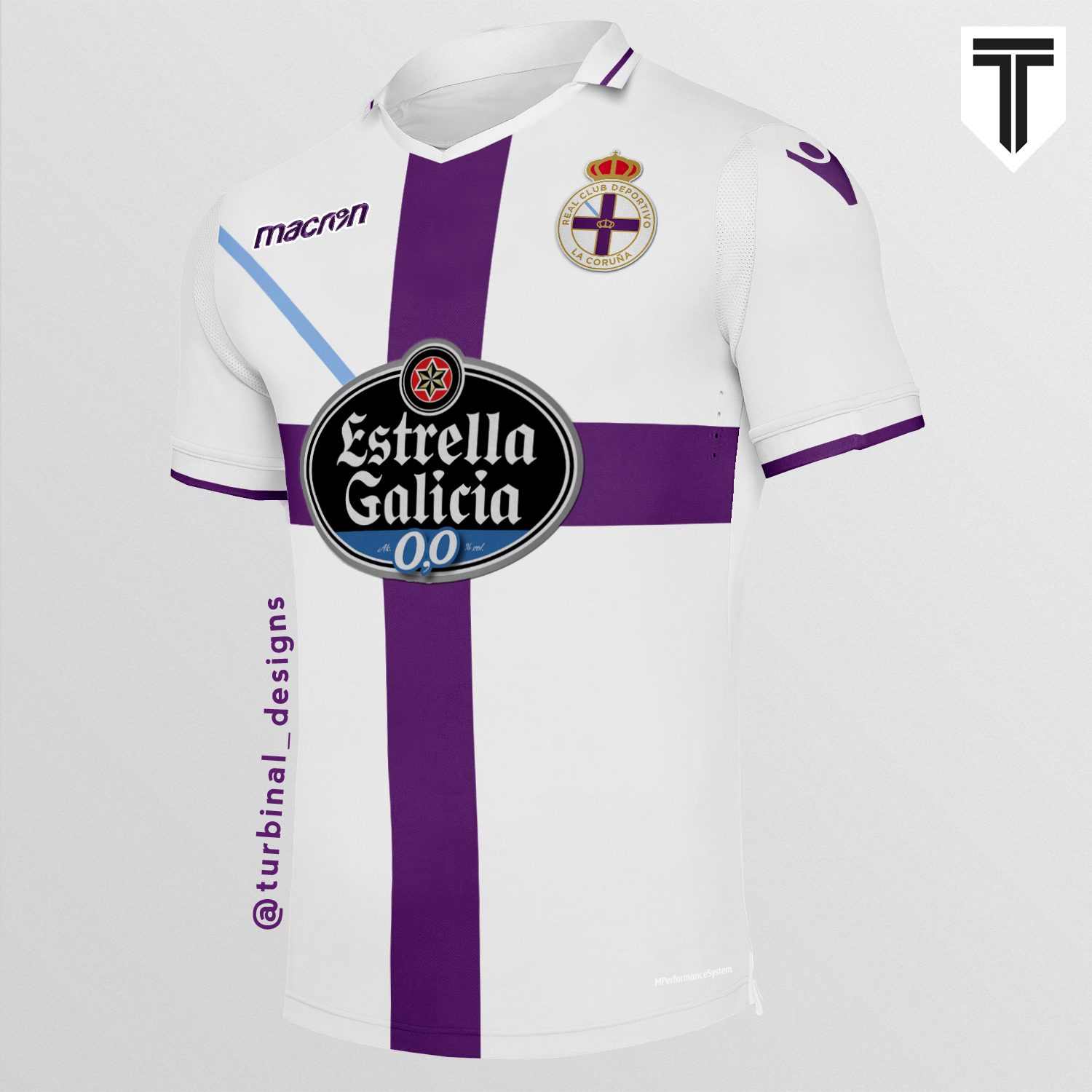 Rc Deportivo La Coruna Away Concept Kit