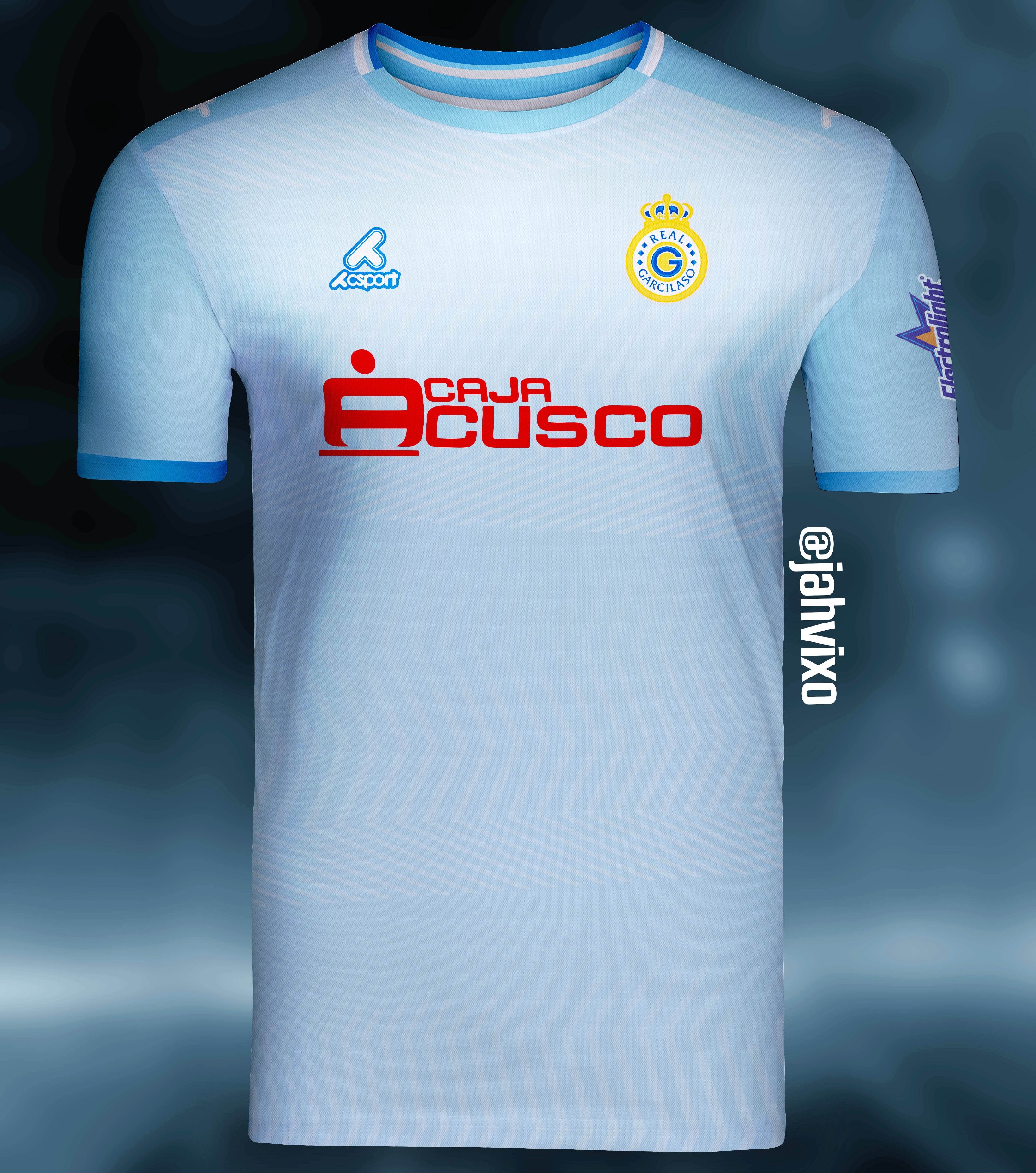 Real Garcilaso Home Jersey Redesign Crest By Csport