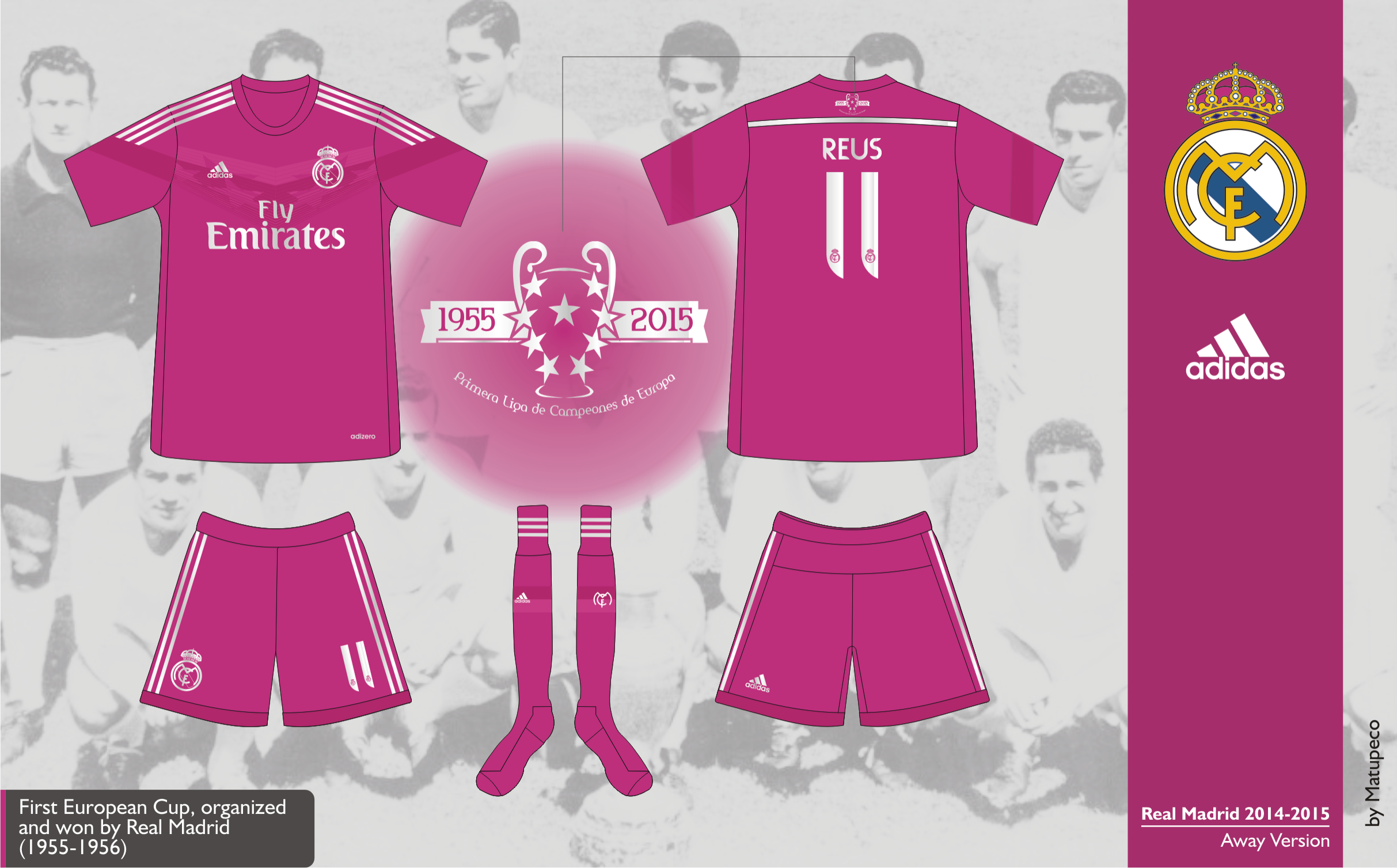 Real Madrid Away Kit 2014/2015 - Prediction