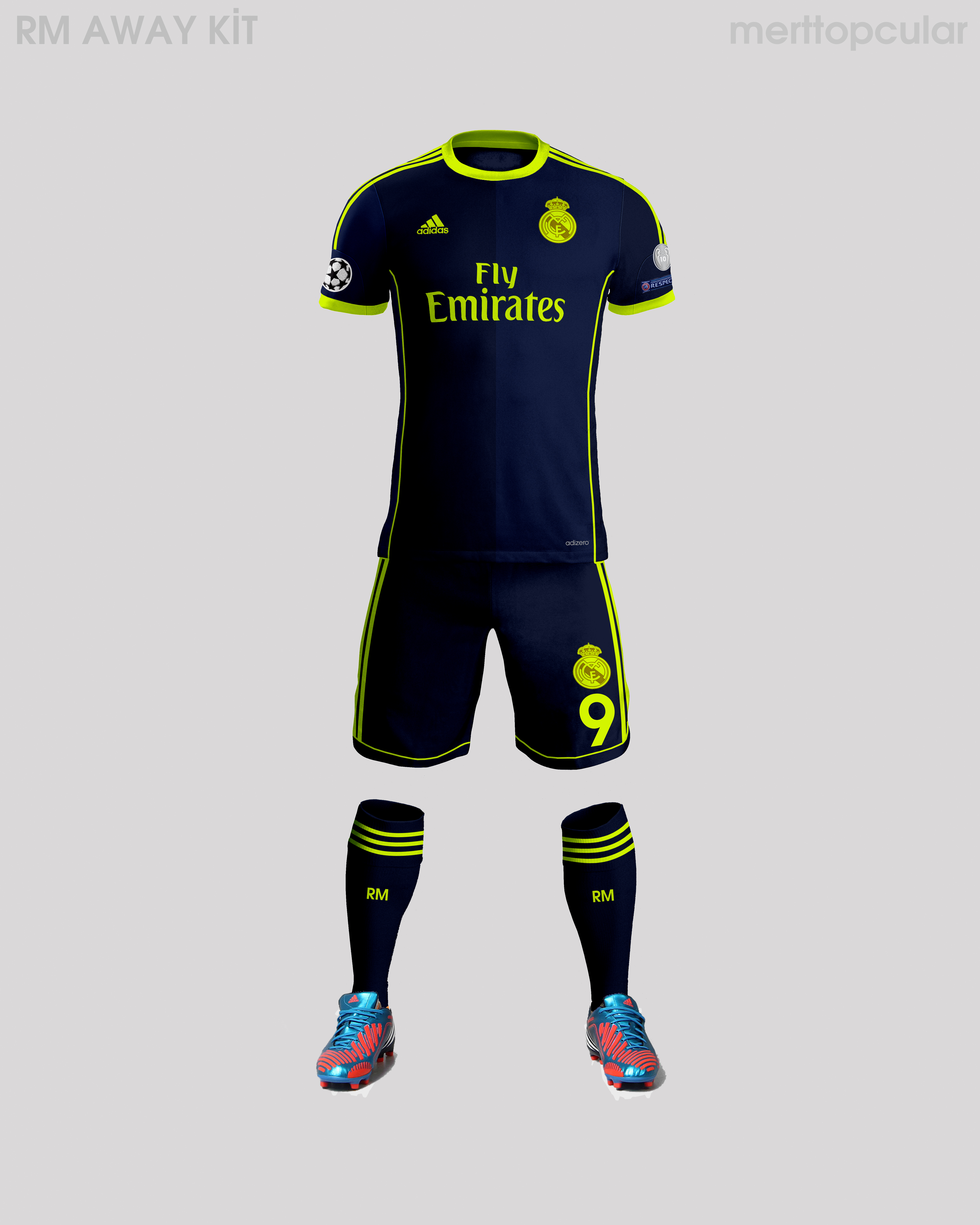 madrid away kit