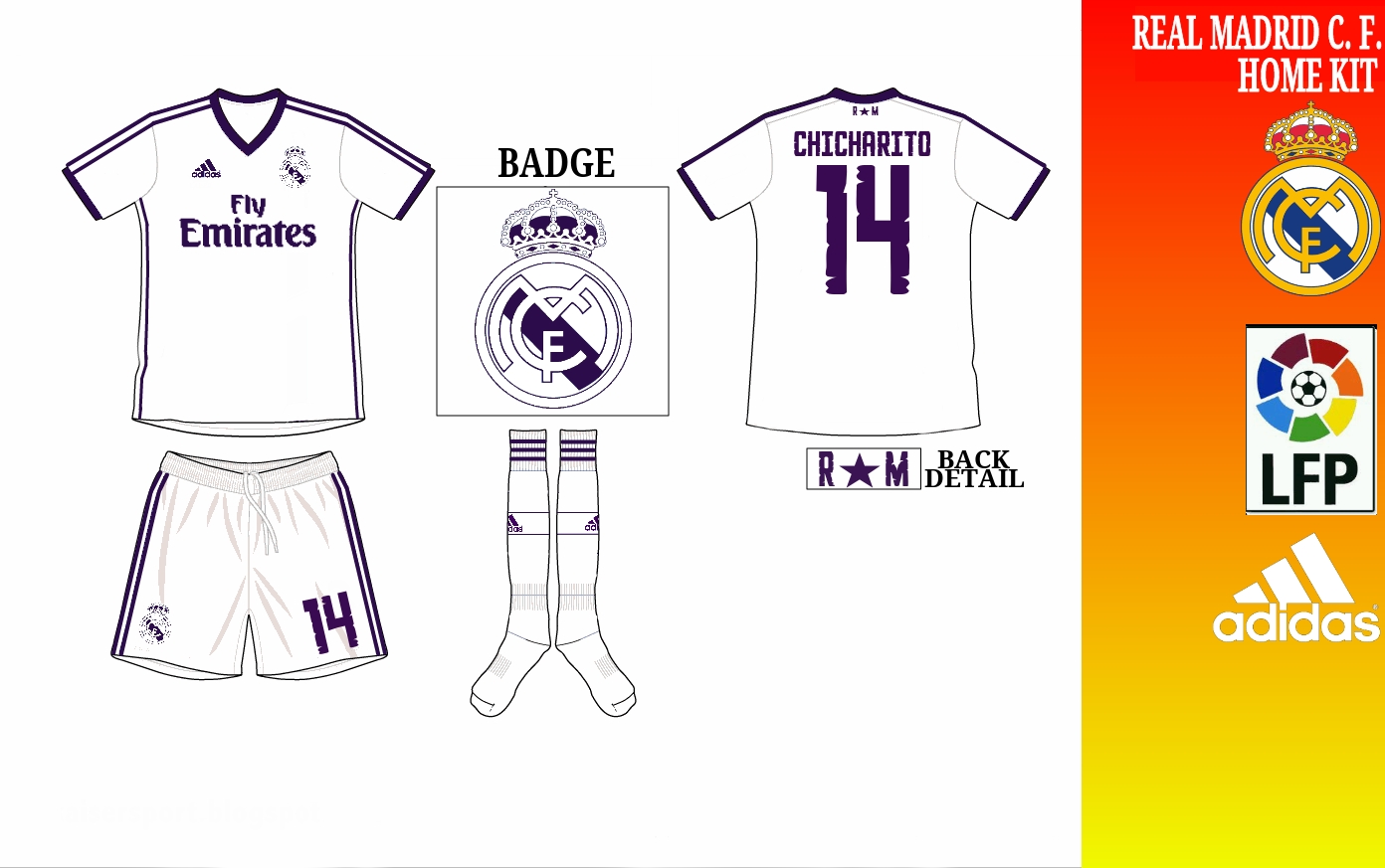 Real Madrid Home Kit