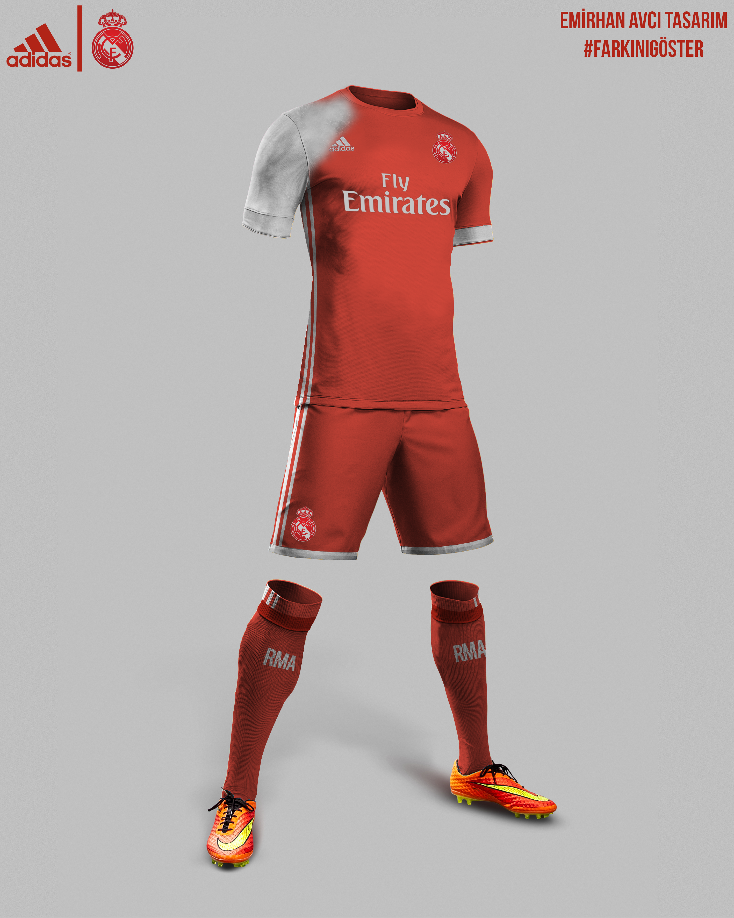 real madrid jersey design