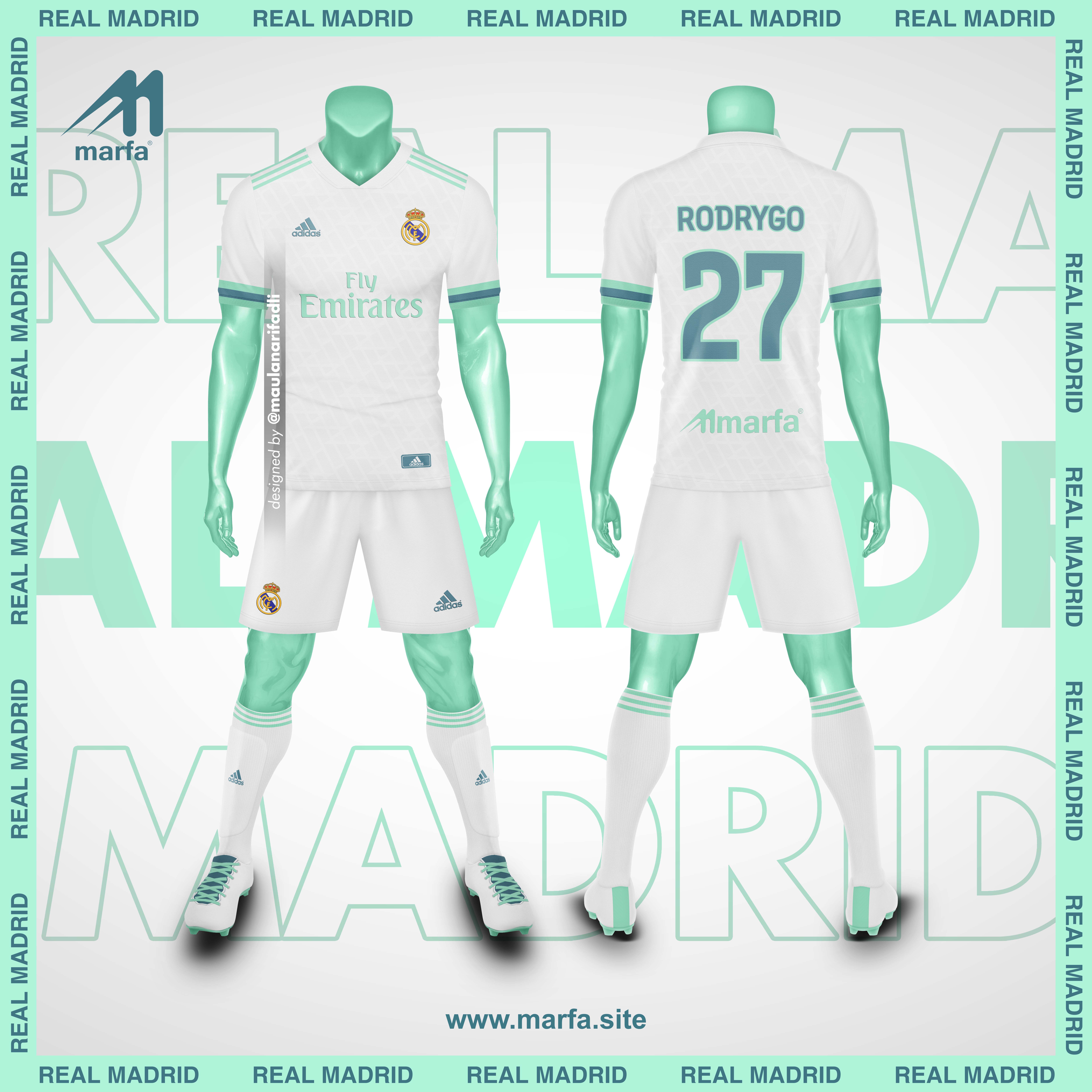 Kit dls real hotsell madrid fantasy adidas