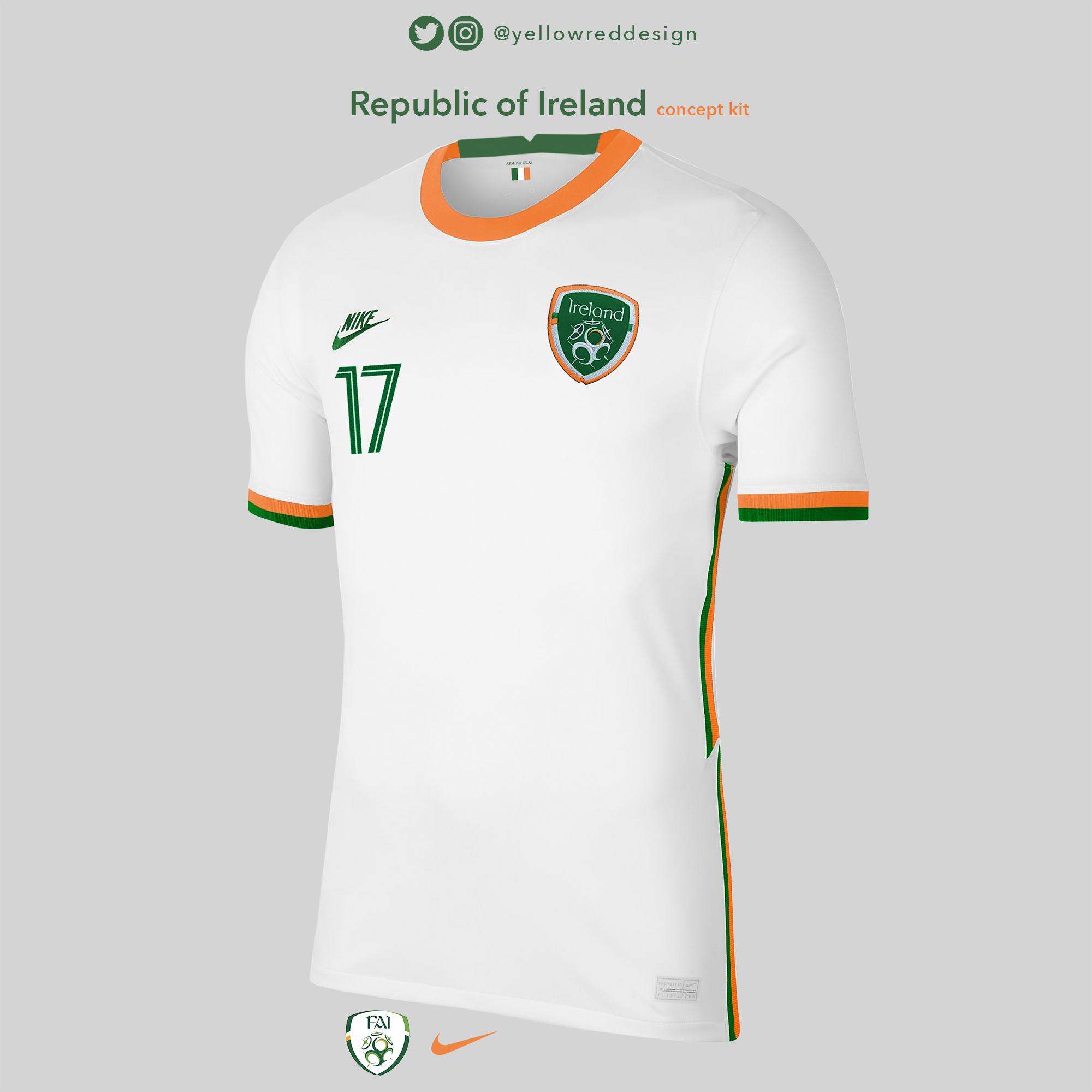 Republic of Ireland Nike fantasy kit