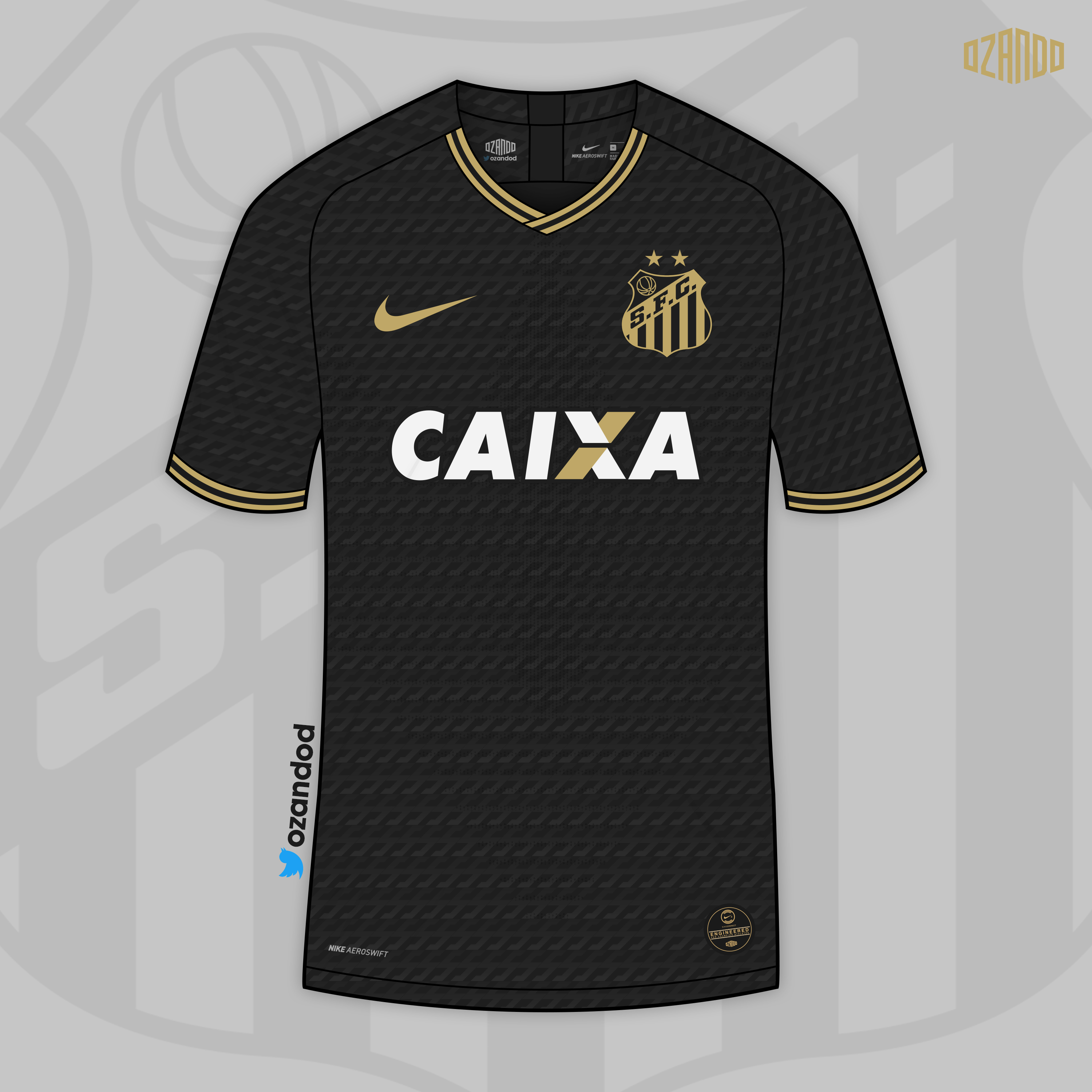 Santos Fc - Santos FC x Nike | Away / Jalgpallikool santos ...