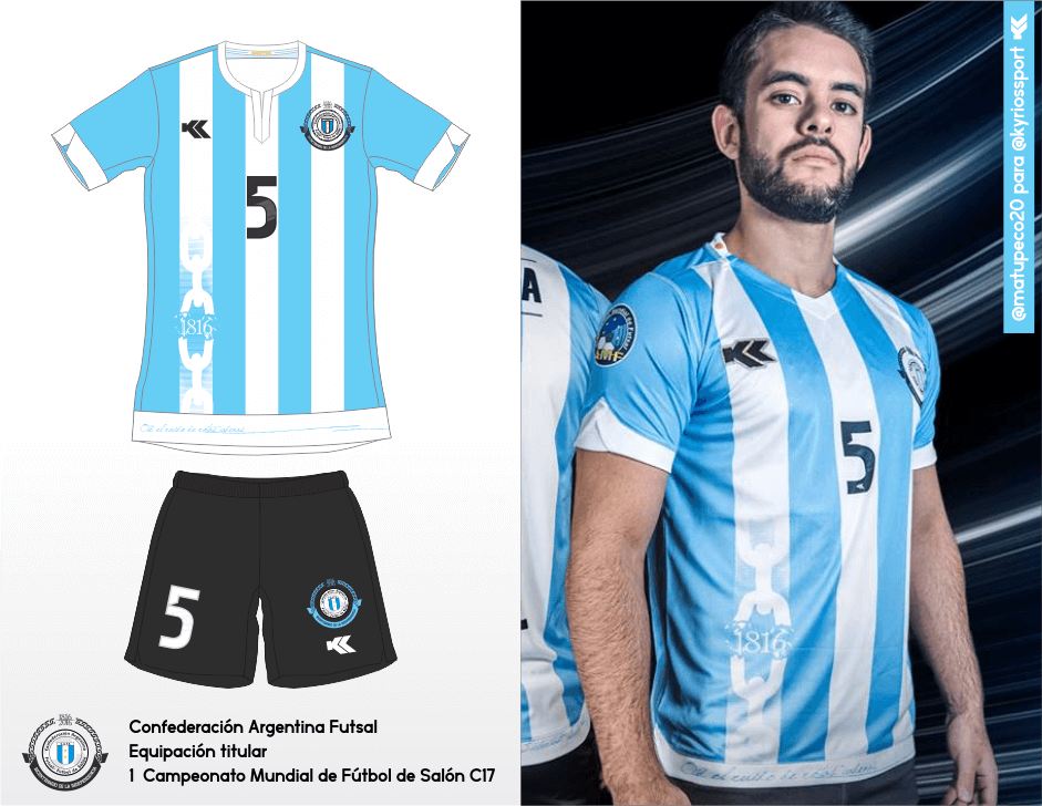 Camiseta seleccion argentina futsal on sale
