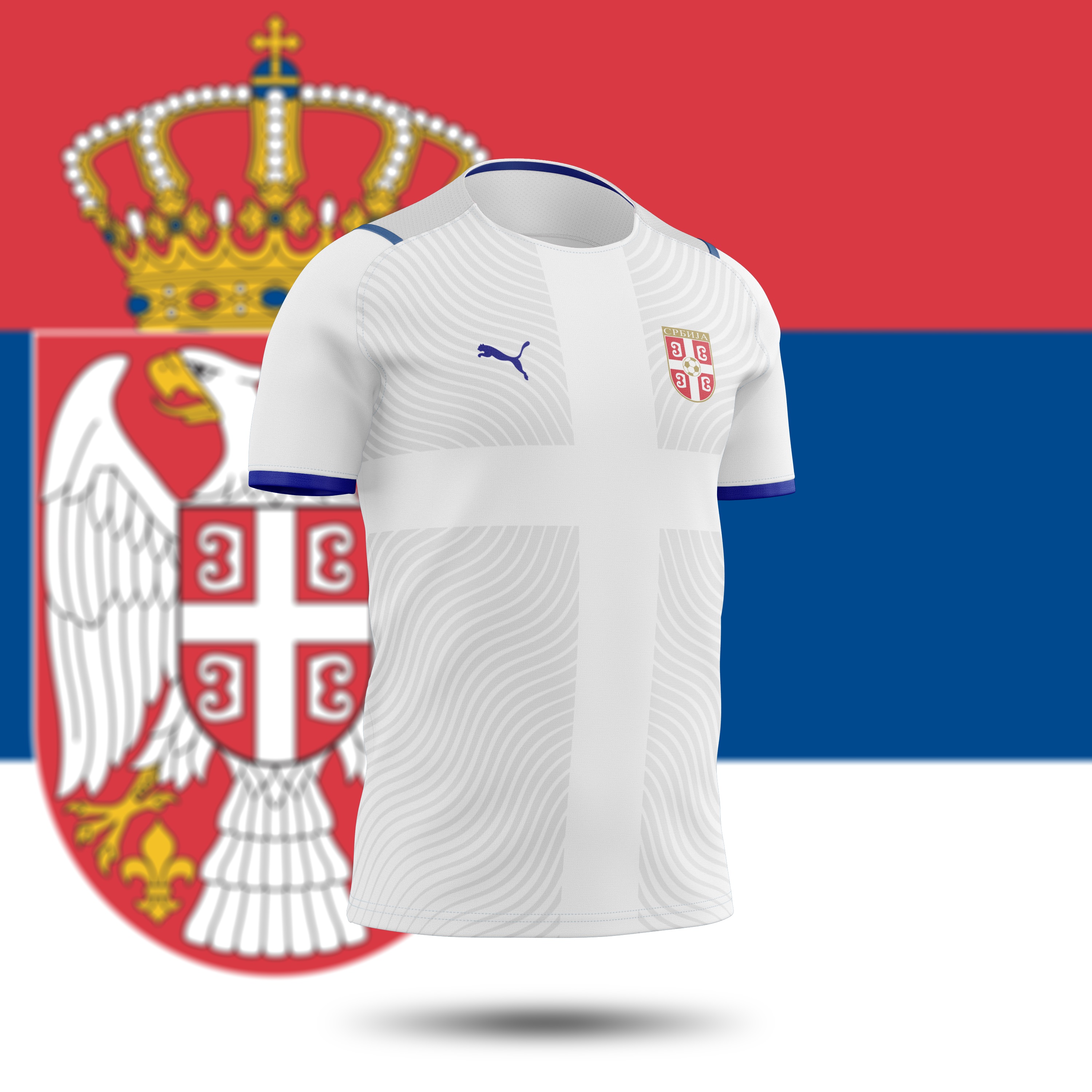Serbia best sale football jersey