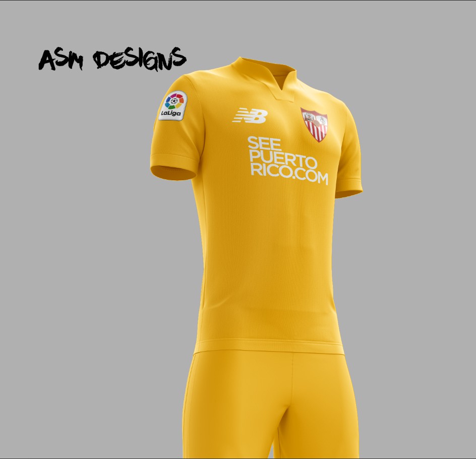 Sevilla fc puerto rico jersey hotsell