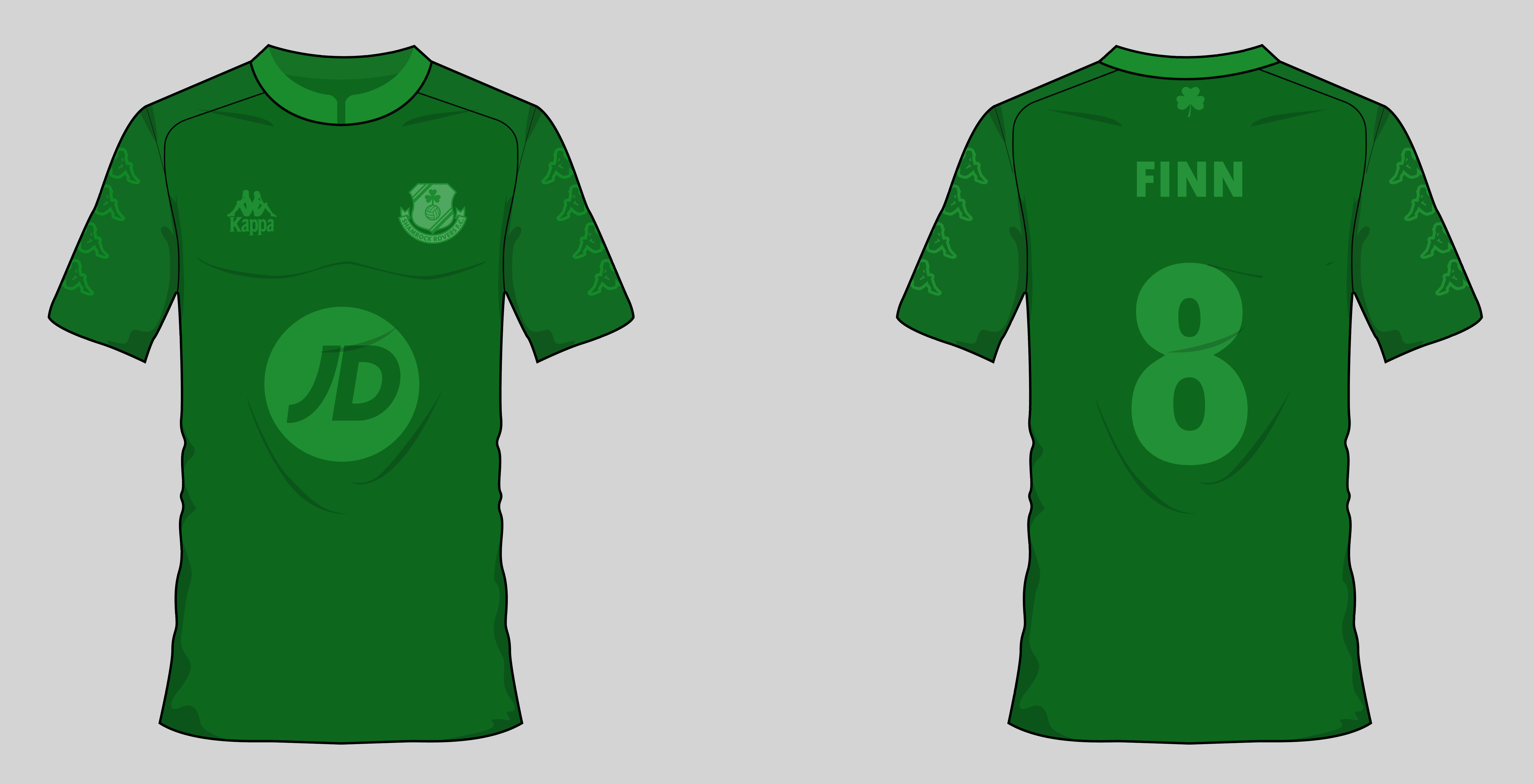 Shamrock Rovers Green Out Concept Kit