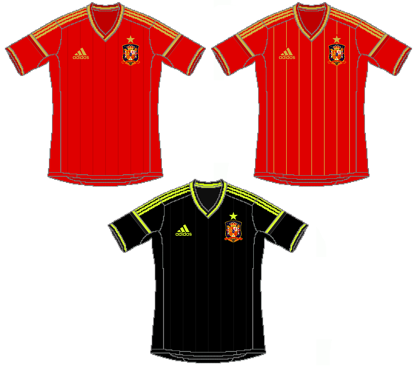 Spain Adidas World Cup Kits