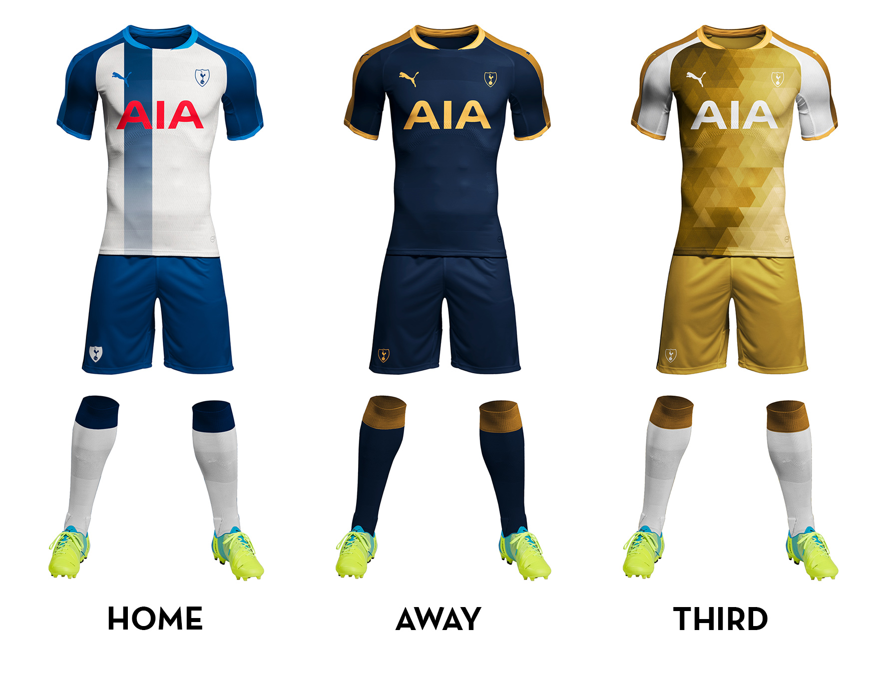 Agron Designs - Tottenham Hotspur Fc Away Kit Concept