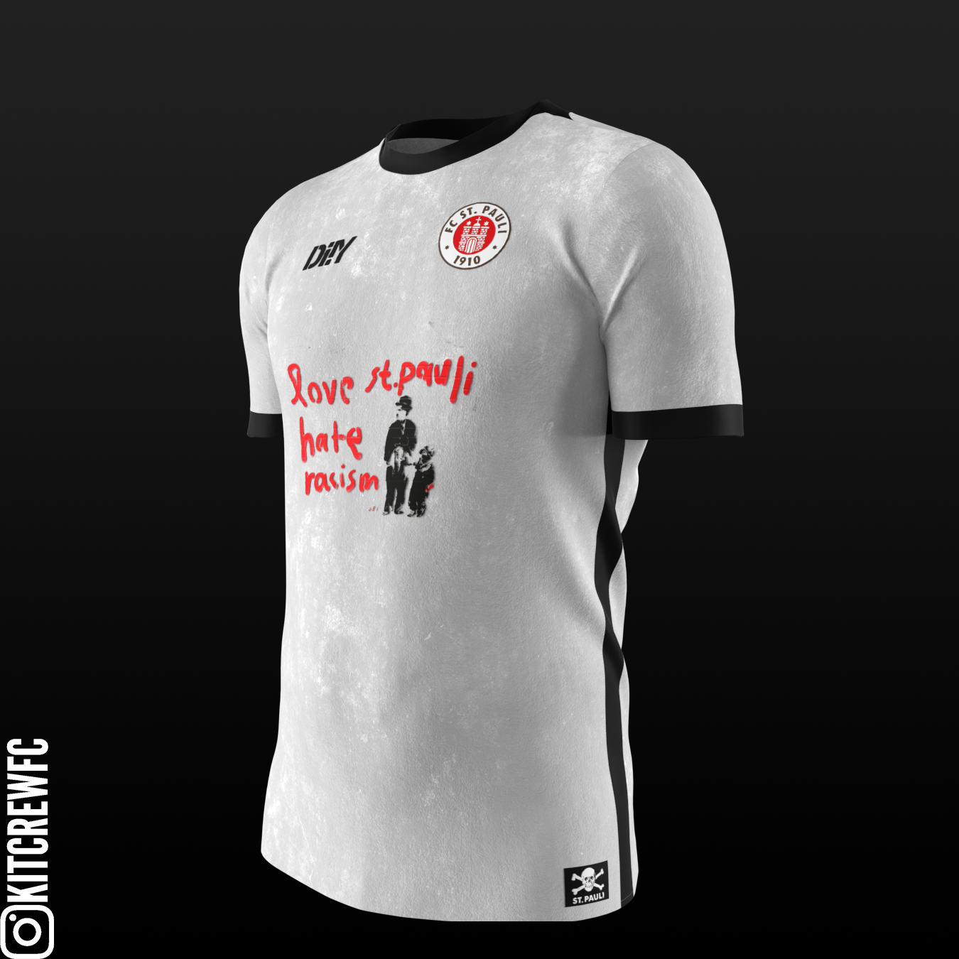 St. Pauli FC Away anti racism Concept