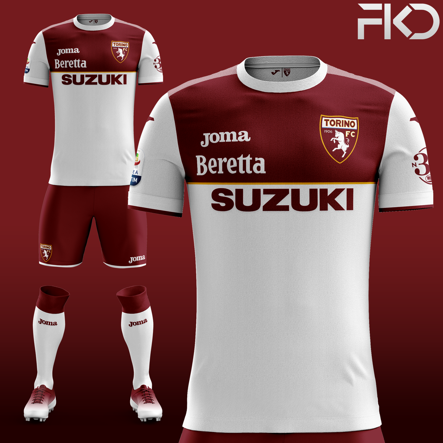 torino football shirt