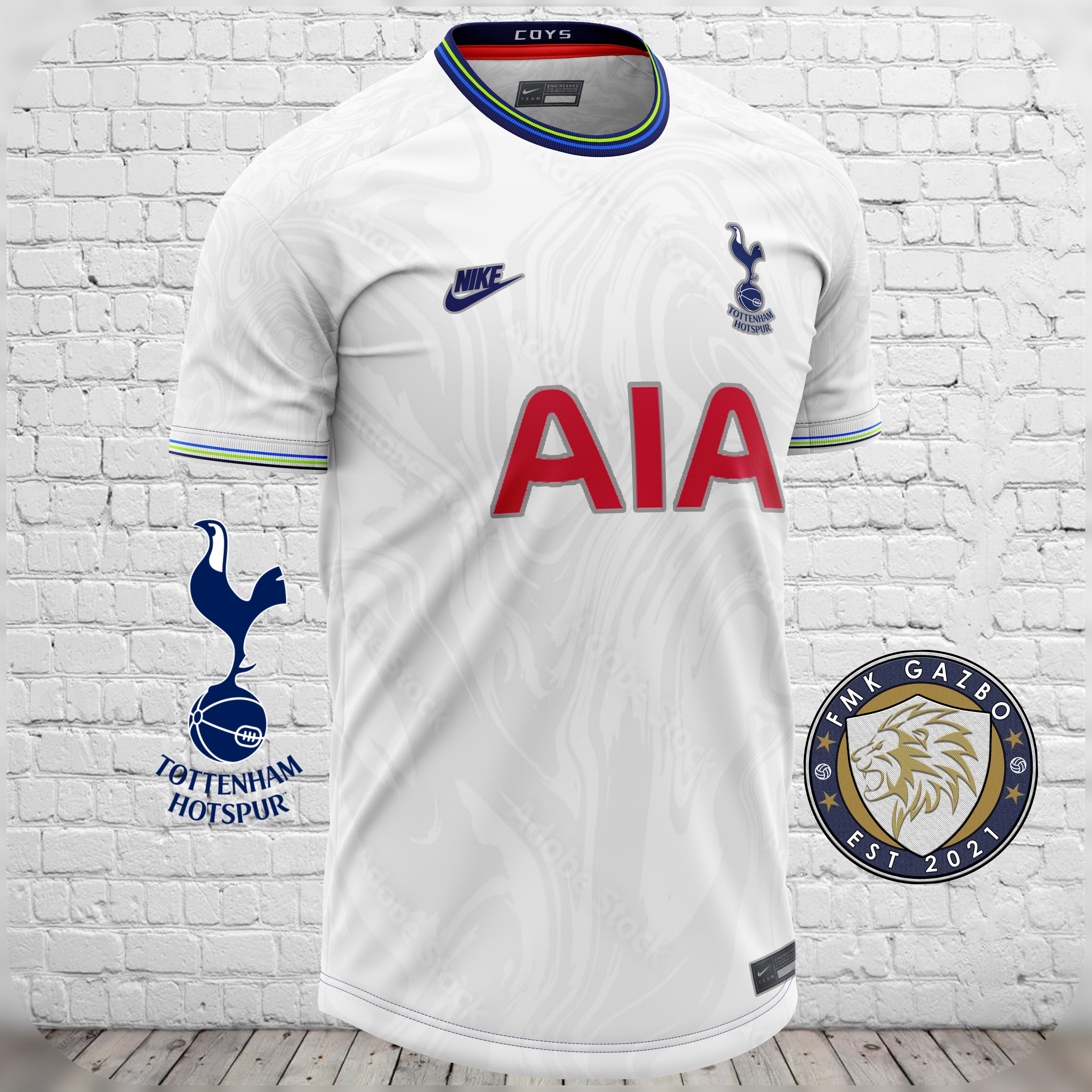 Tottenham Hotspur Team with Local Art Studio for 2021-22 Third Kit –  SportsLogos.Net News