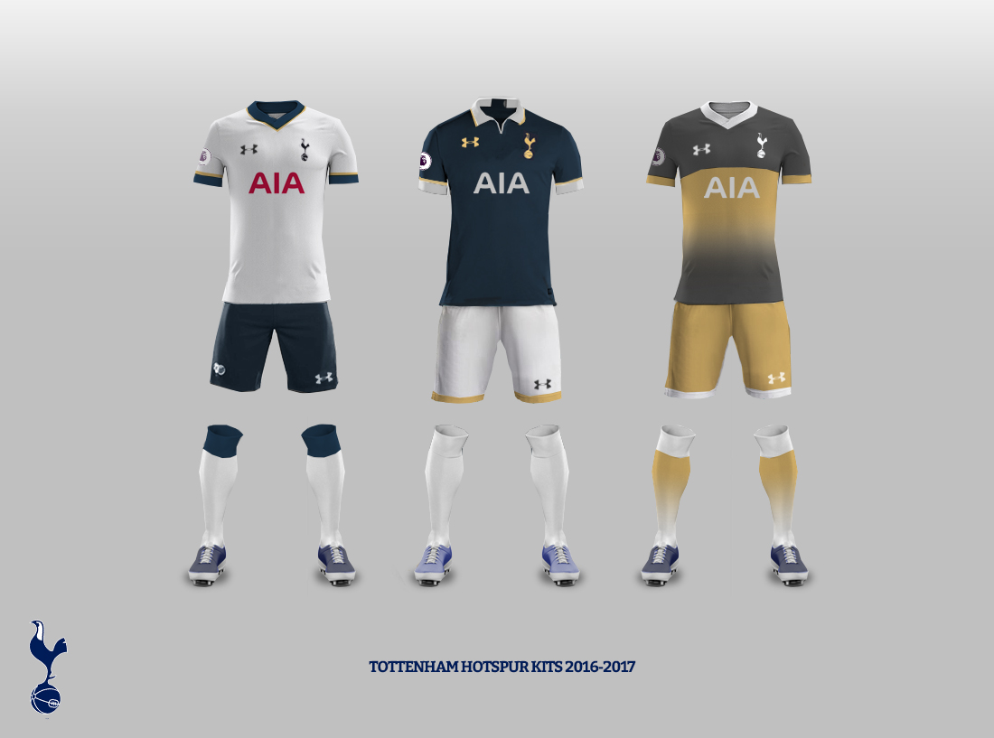 Tottenham Hotspur Away Jersey 2016/17