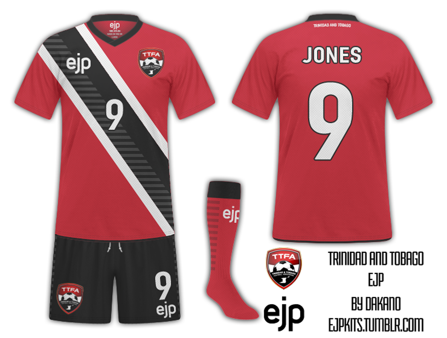 Trinidad and Tobago WC Comp Kit