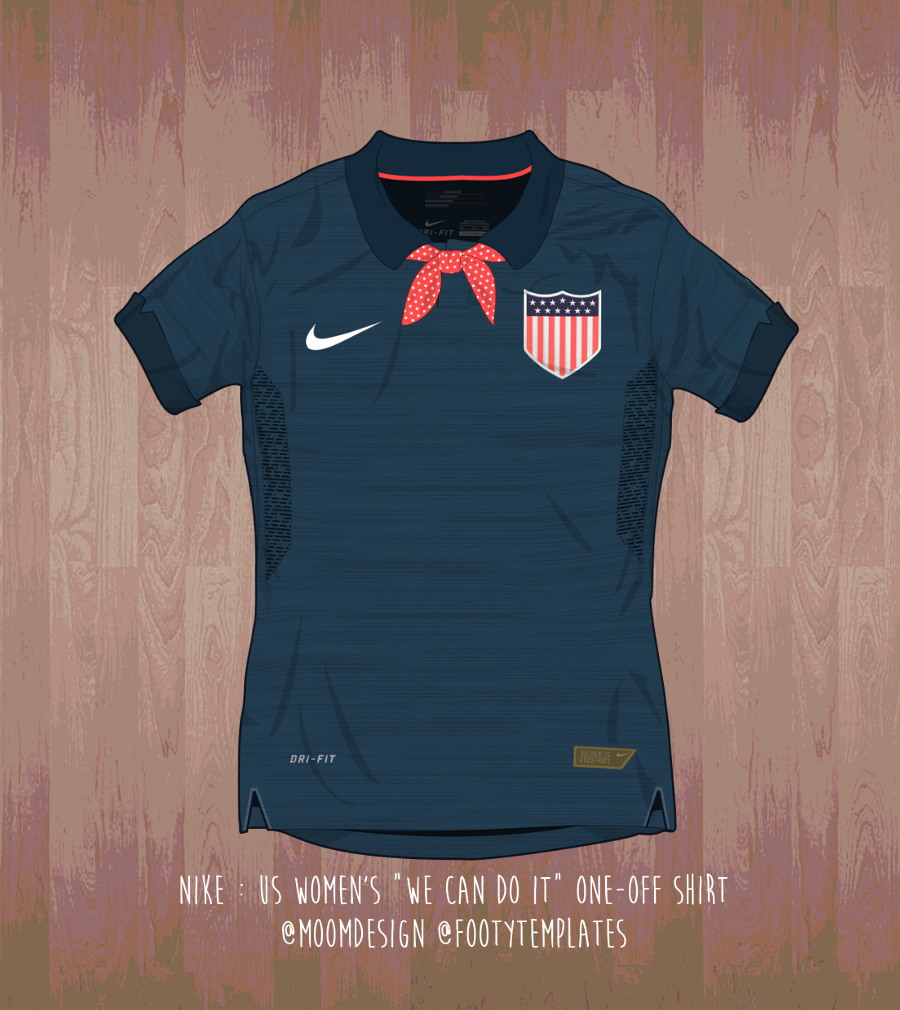 US Women's Home Kit ( We can do it! )