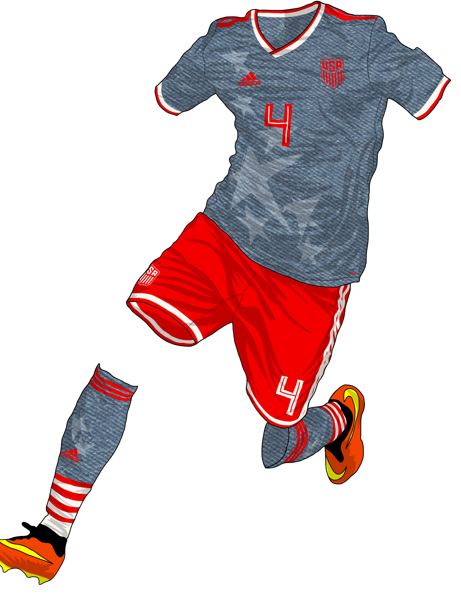 usa women's jersey 2018